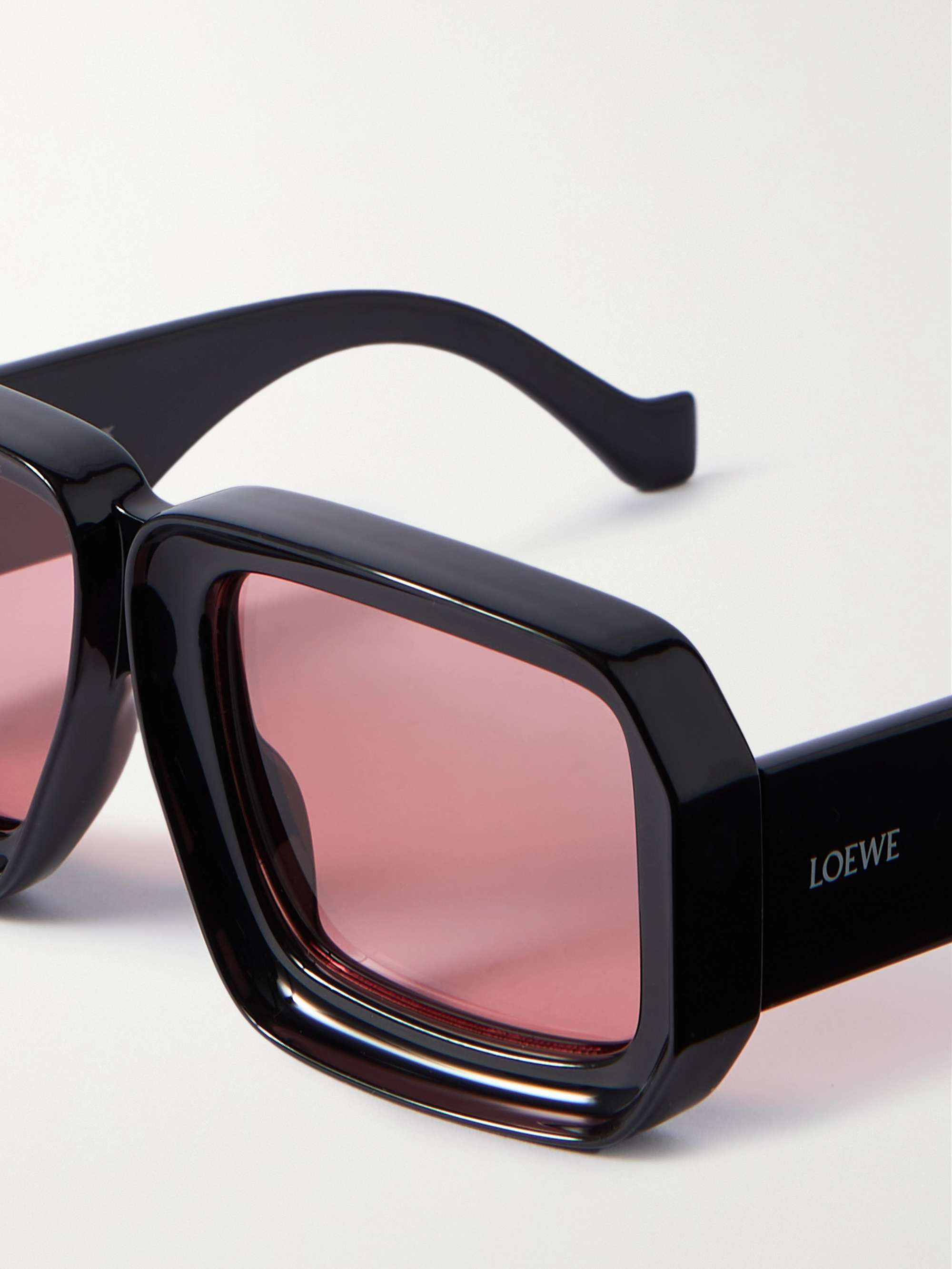 LOEWE + Paula's Ibiza square-frame acetate sunglasses