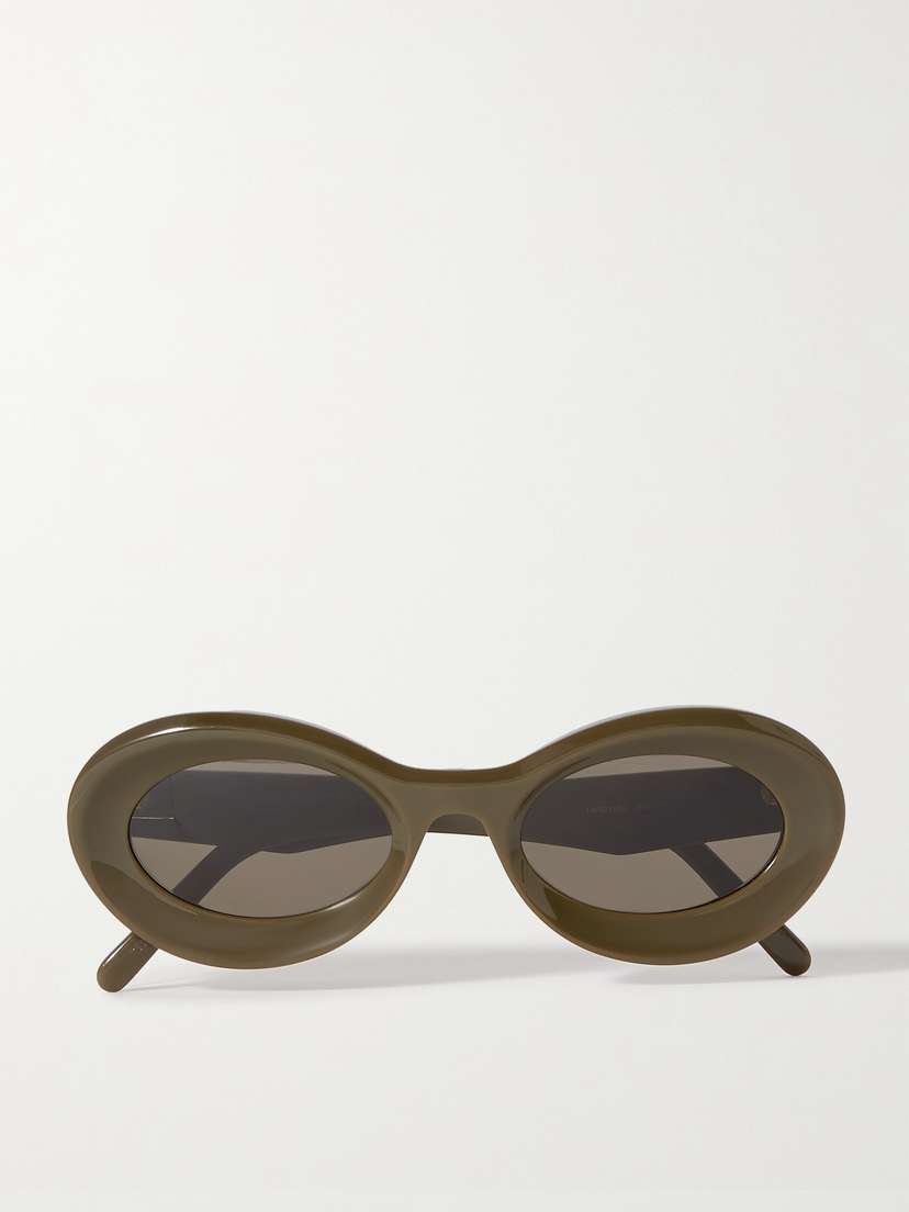 Loewe Loop Oversized Round-frame Acetate Sunglasses