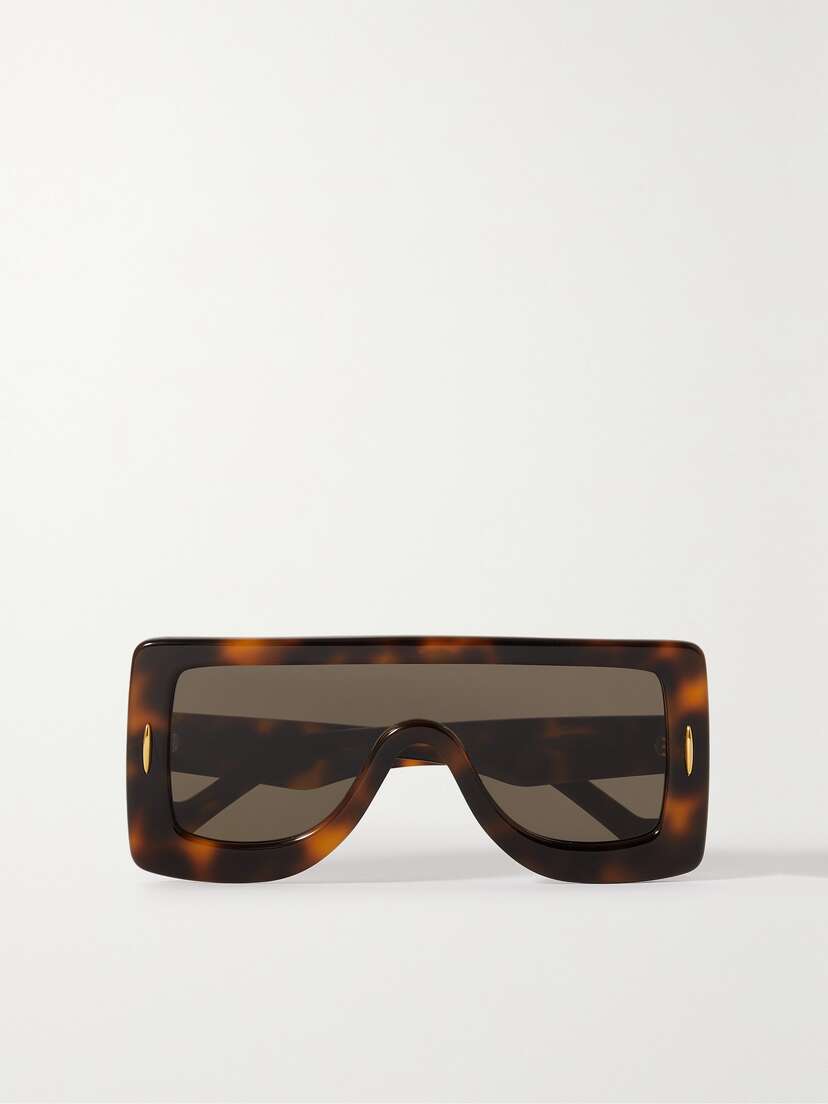 Loewe Oversized D-frame Tortoiseshell Acetate Sunglasses