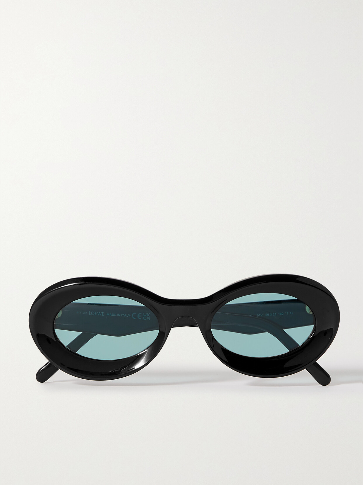 Loewe - Loop Oversized Round-frame Acetate Sunglasses - Black