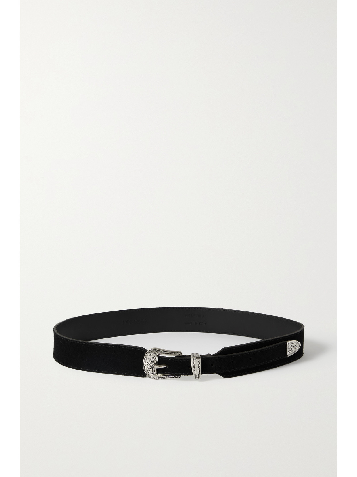 Fortela - Denver Suede Belt - Black