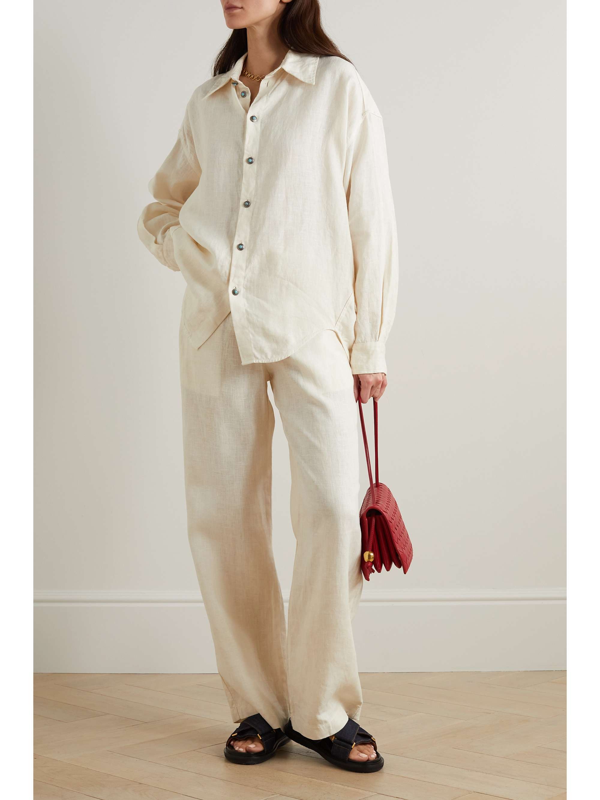 FORTELA Amy linen shirt