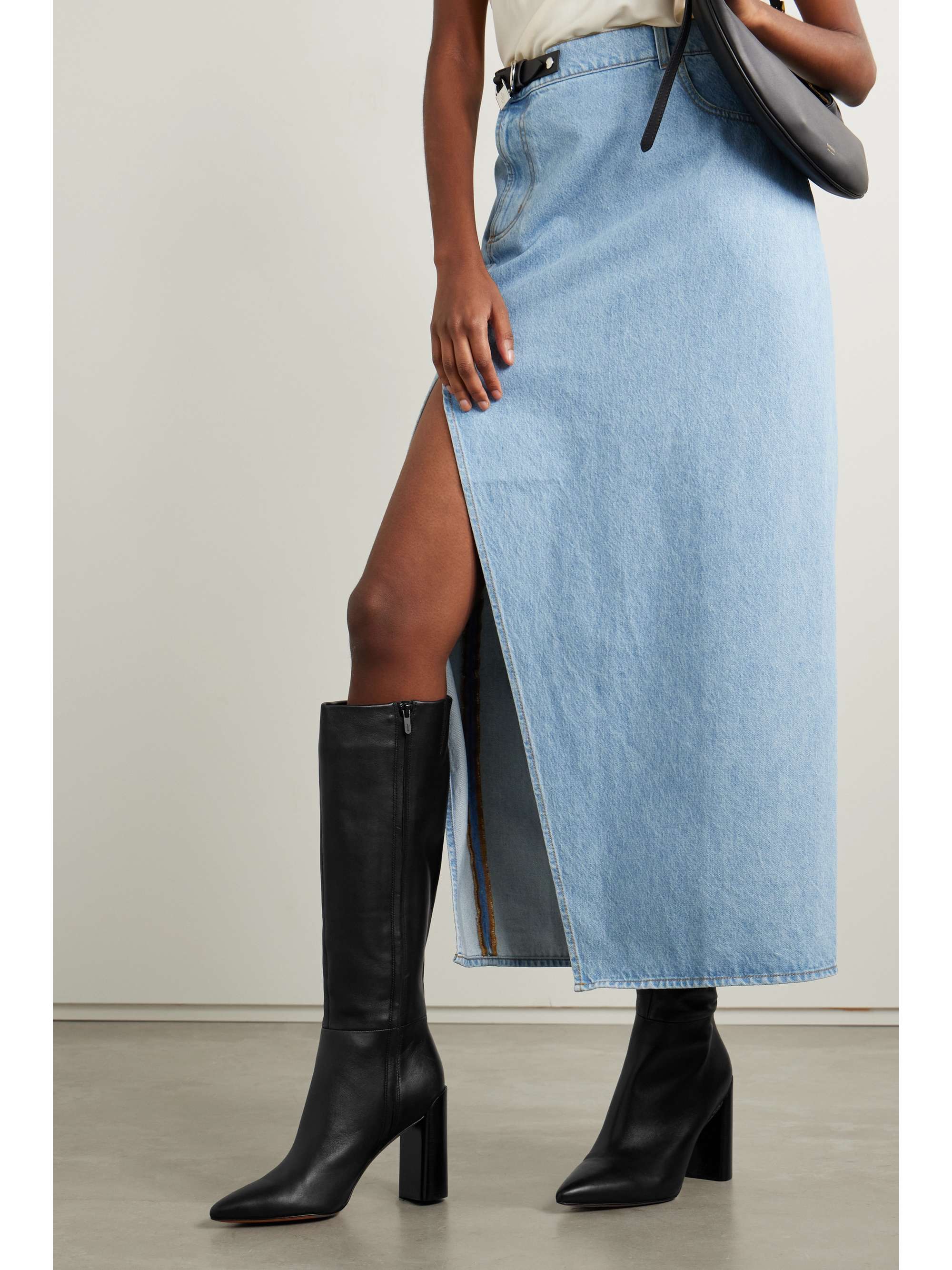 Vince knee sales high boots