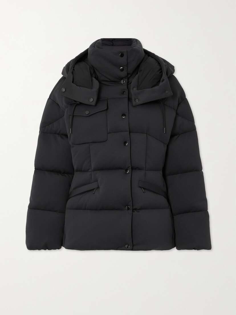 Moncler Karakorum Hooded Quilted Tech-jersey Down Jacket
