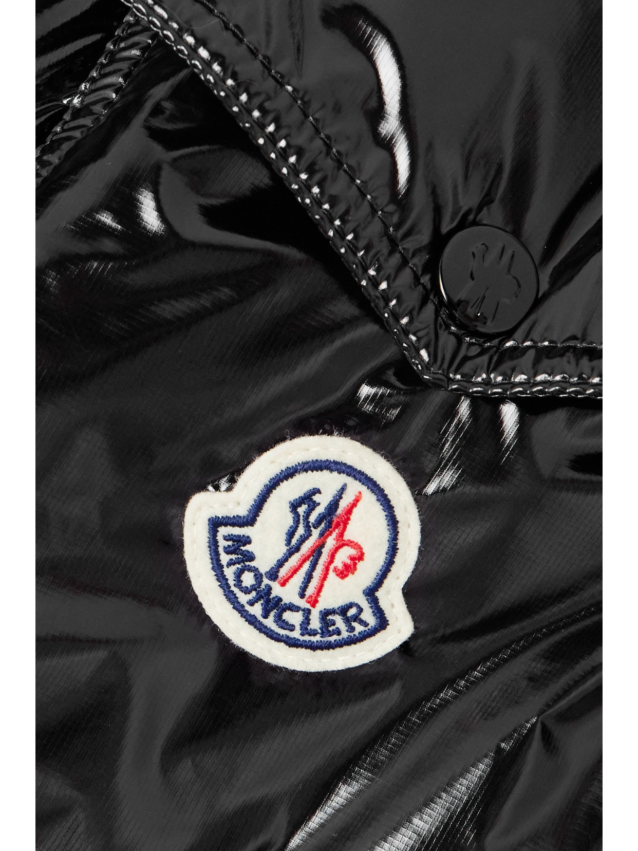 Shop Moncler Karakorum Convertible Hooded Quilted Glossed-ripstop Down Jacket In Black