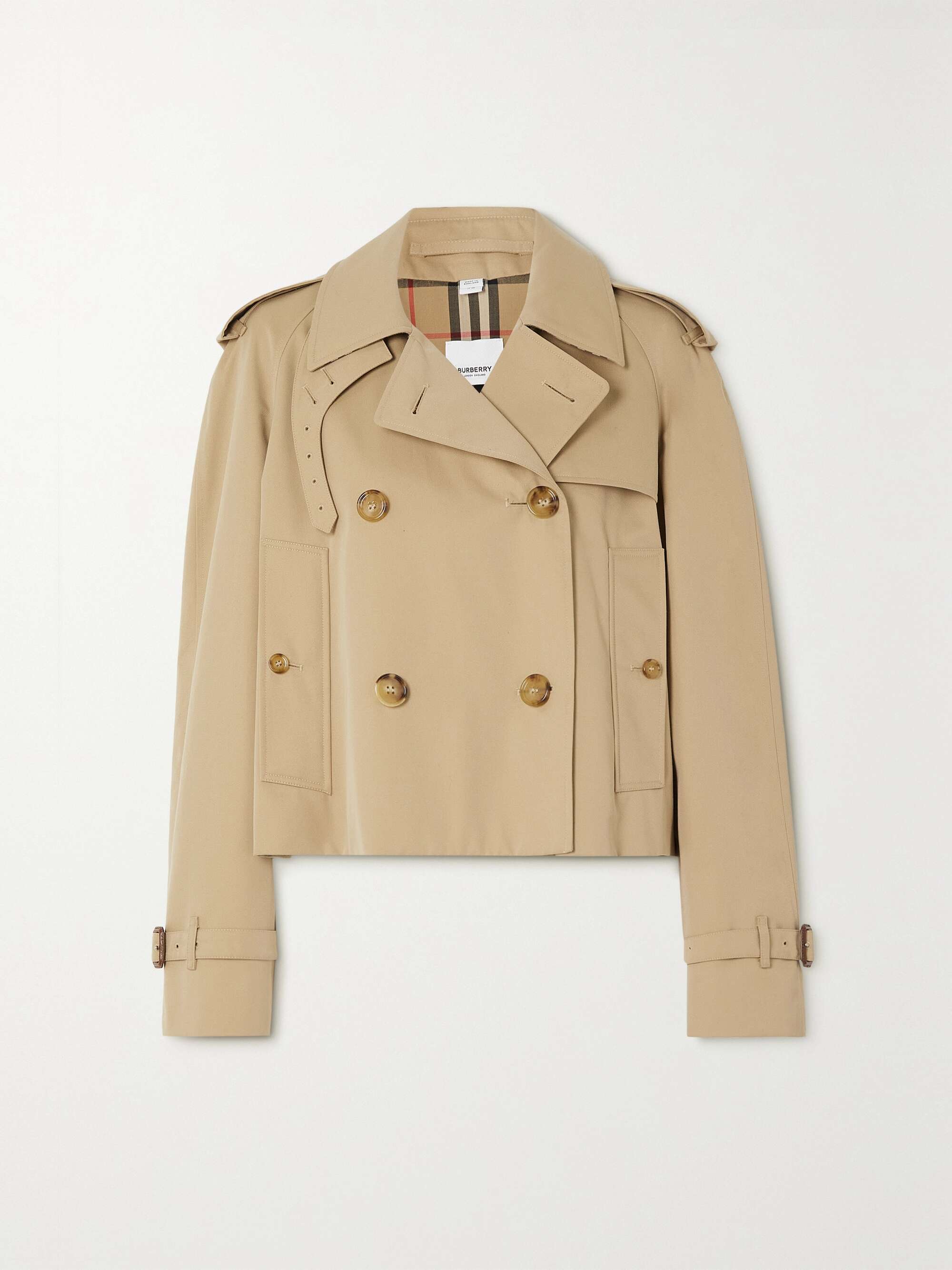 Burberry Cropped Leather Jacket Great Deals | wireideas.com