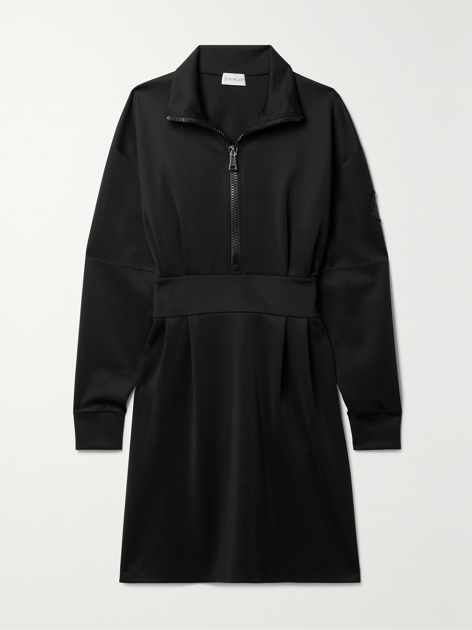 Moncler Pleated ponte mini dress thumbnail