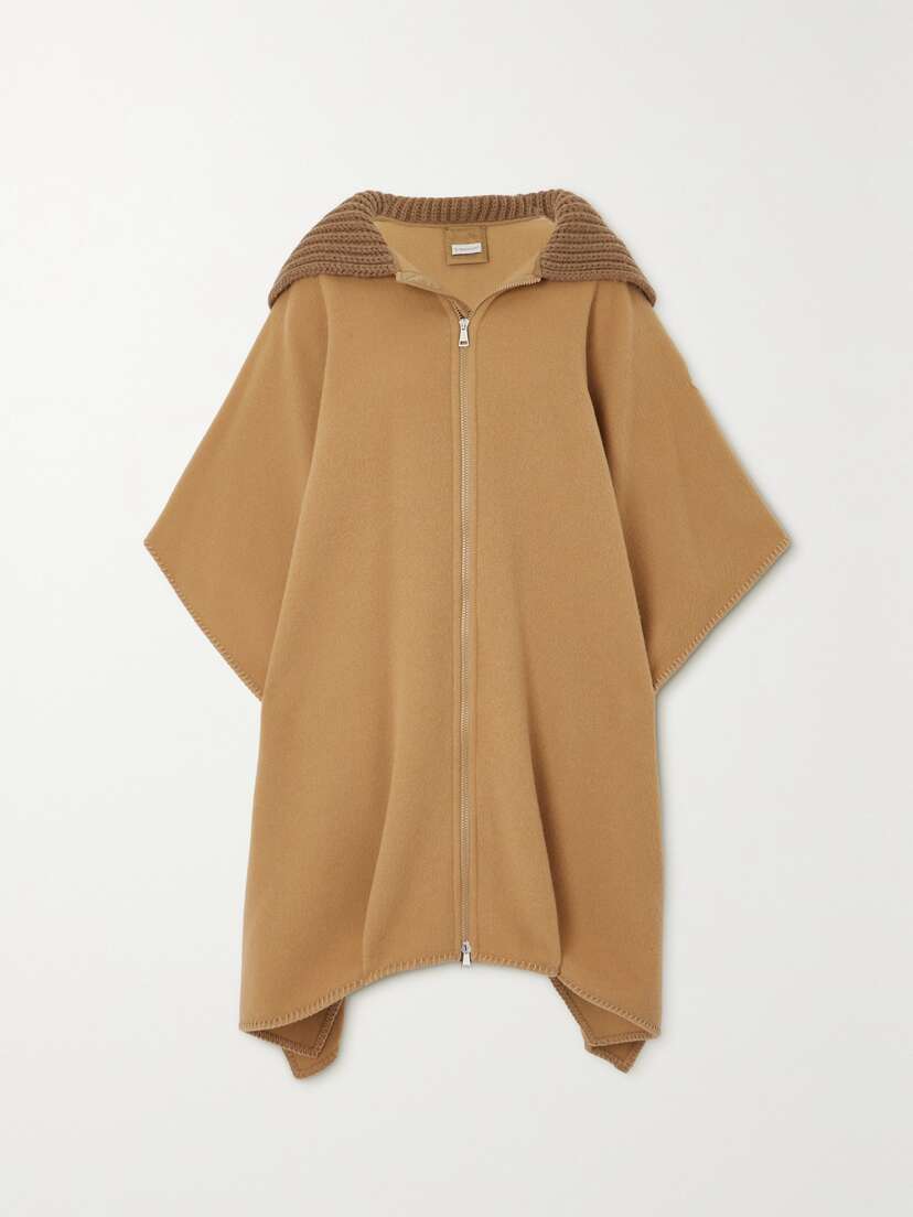 Moncler Wool Cape