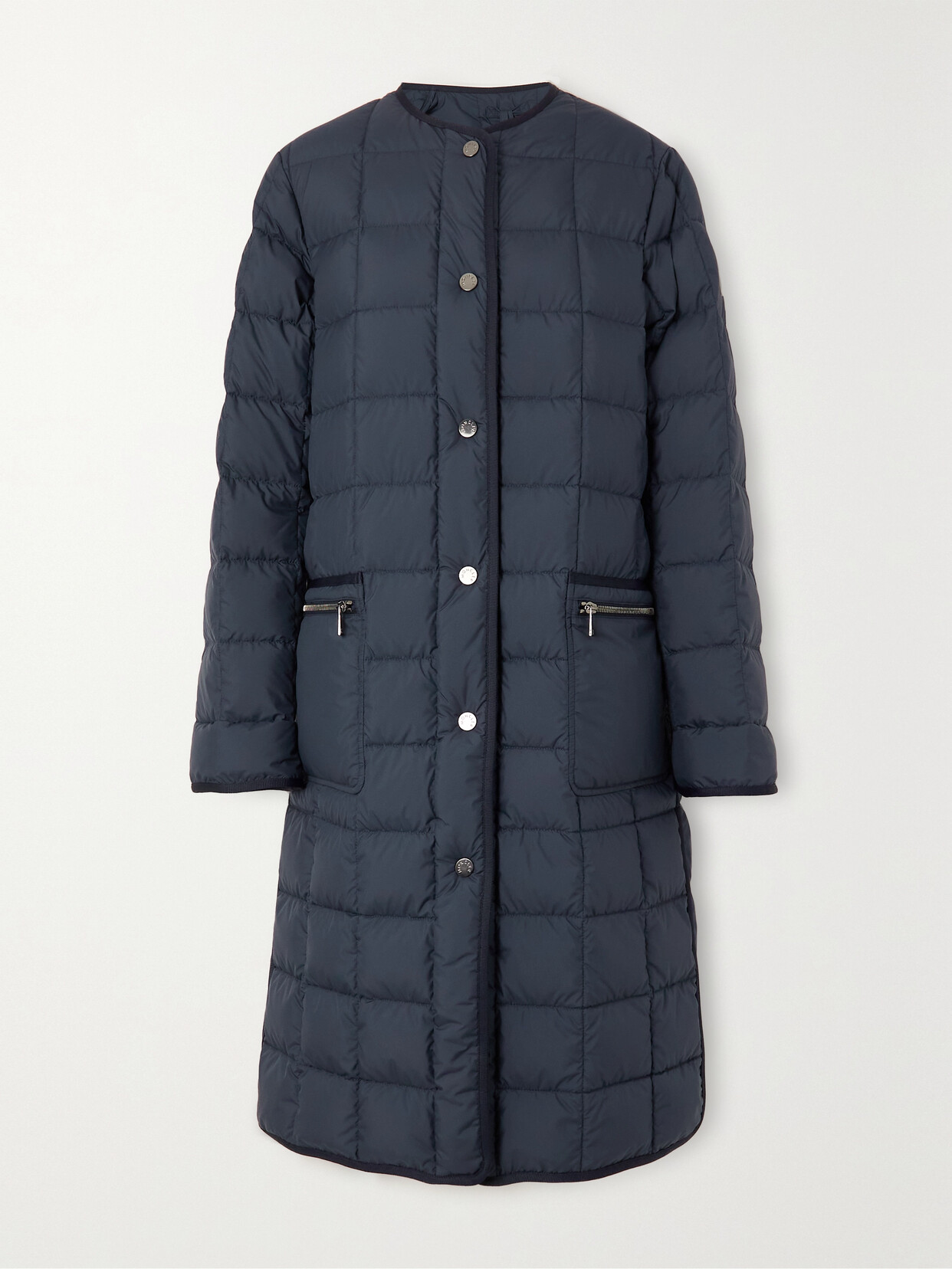 Shop Moncler Faisan Convertible Quilted Shell Down Coat In Blue