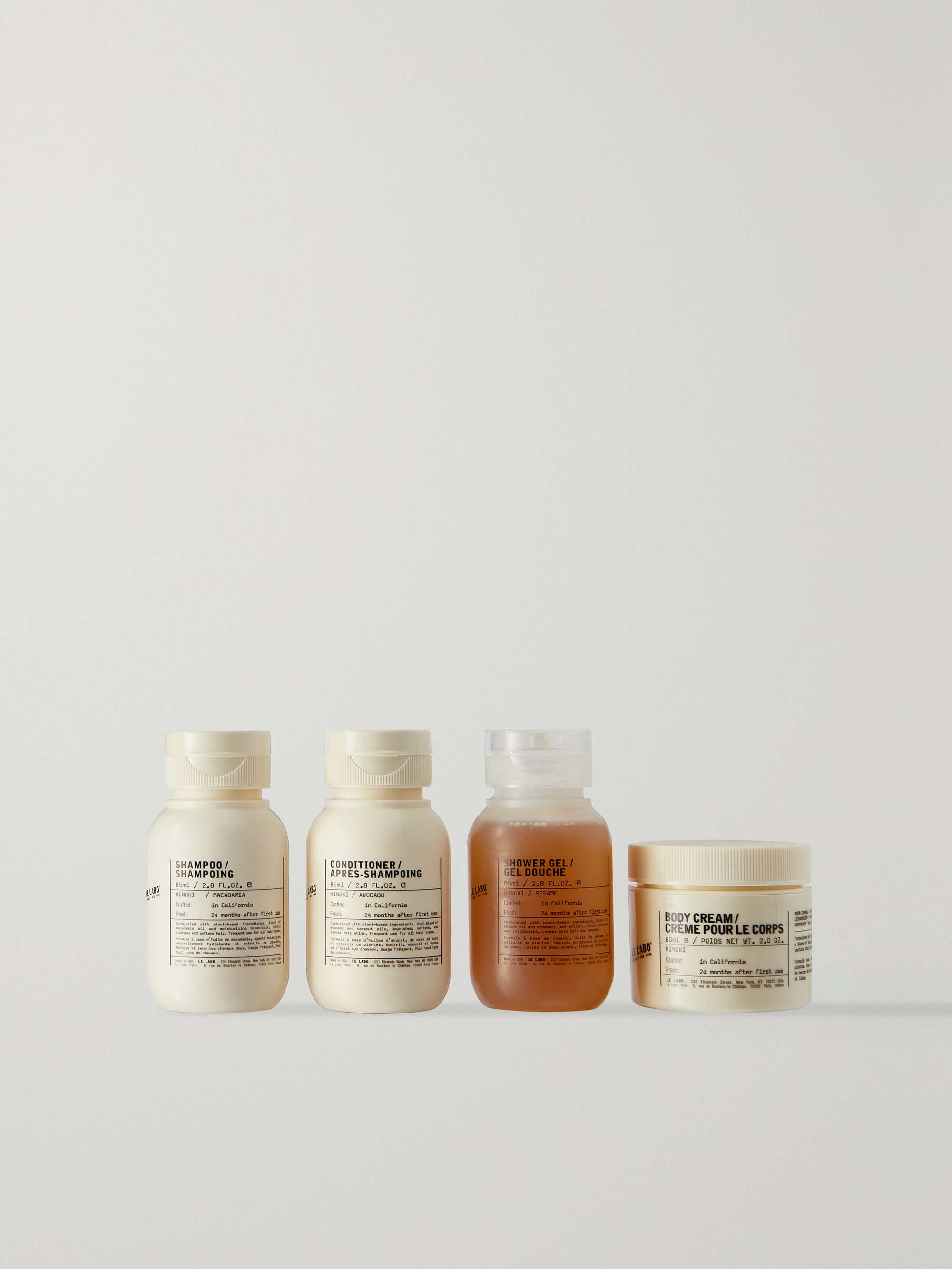 LE LABO Body & Hair Travel Set Hinoki NETAPORTER