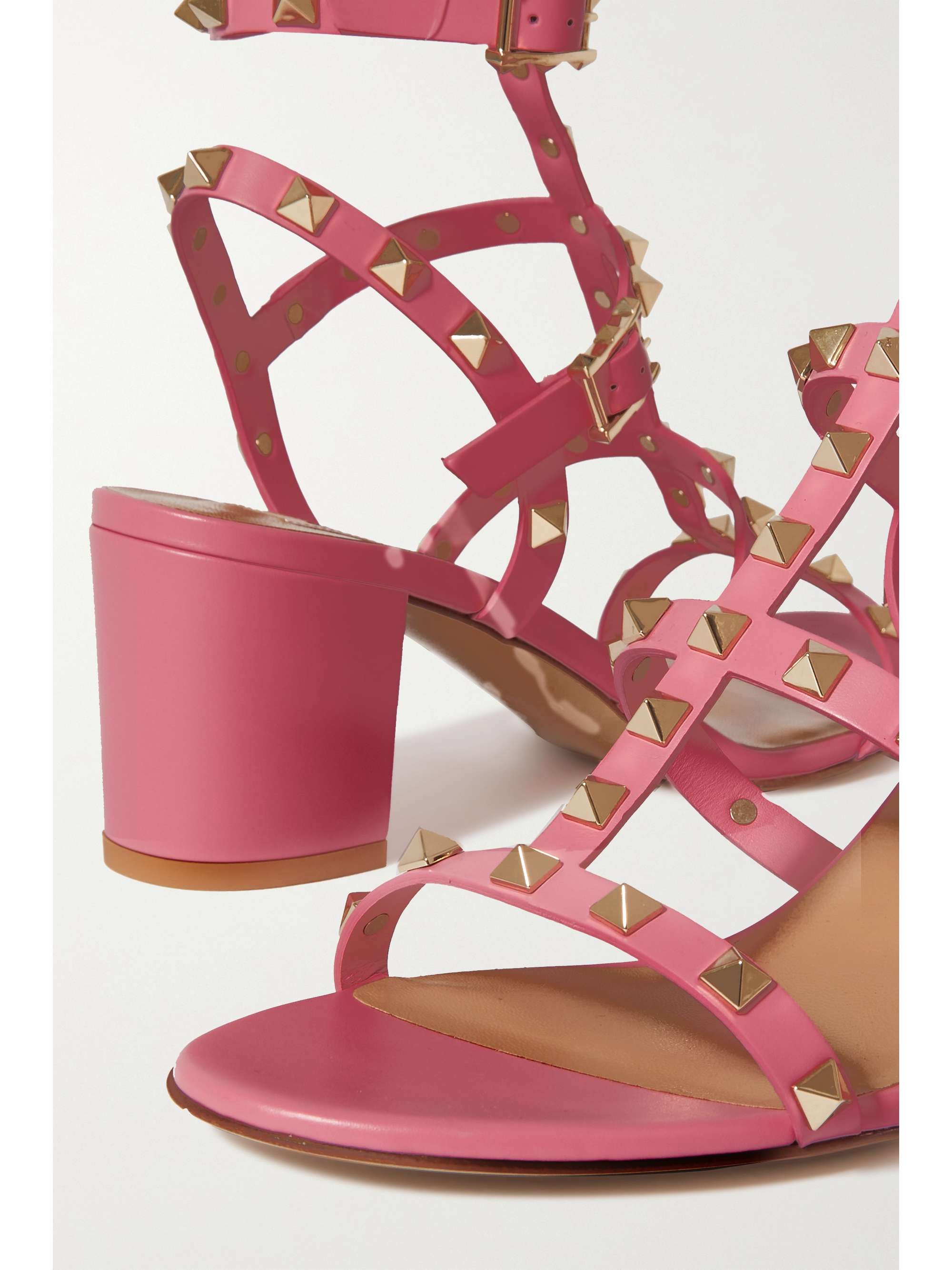 VALENTINO GARAVANI Valentino Garavani Rockstud 60 patent-leather sandals