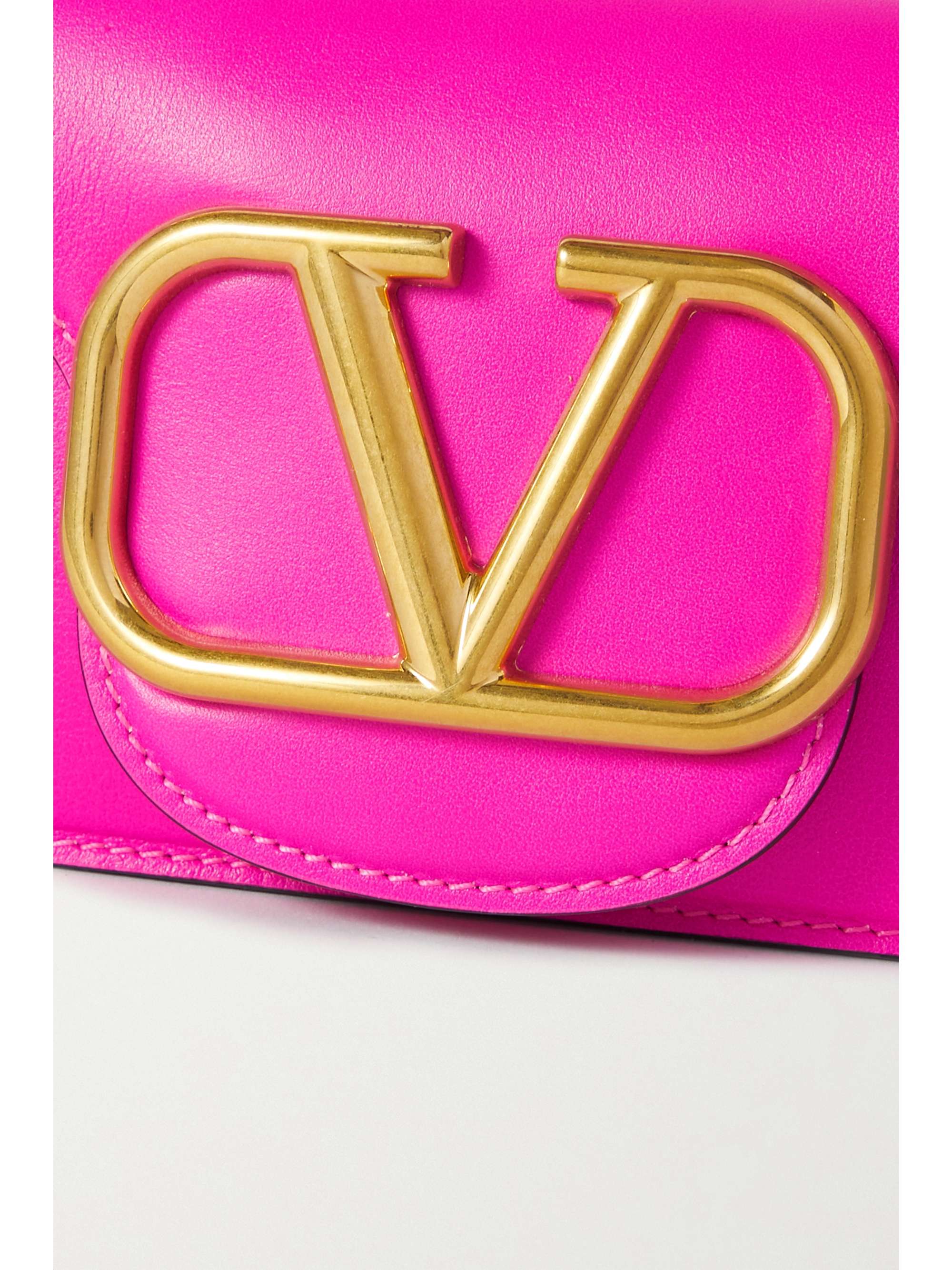 VALENTINO GARAVANI Valentino Garavani VLOGO leather shoulder bag