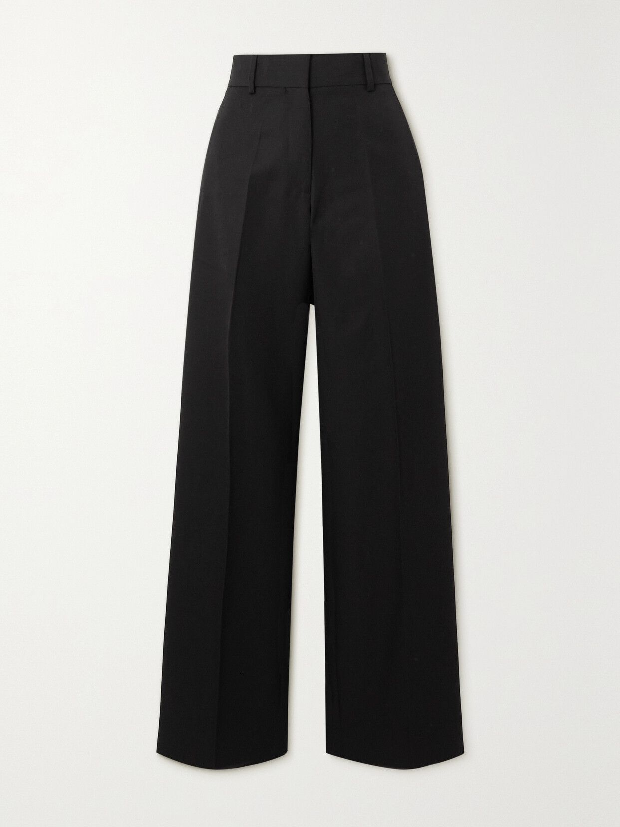 Palm Angels - Twill Straight-leg Pants - Black