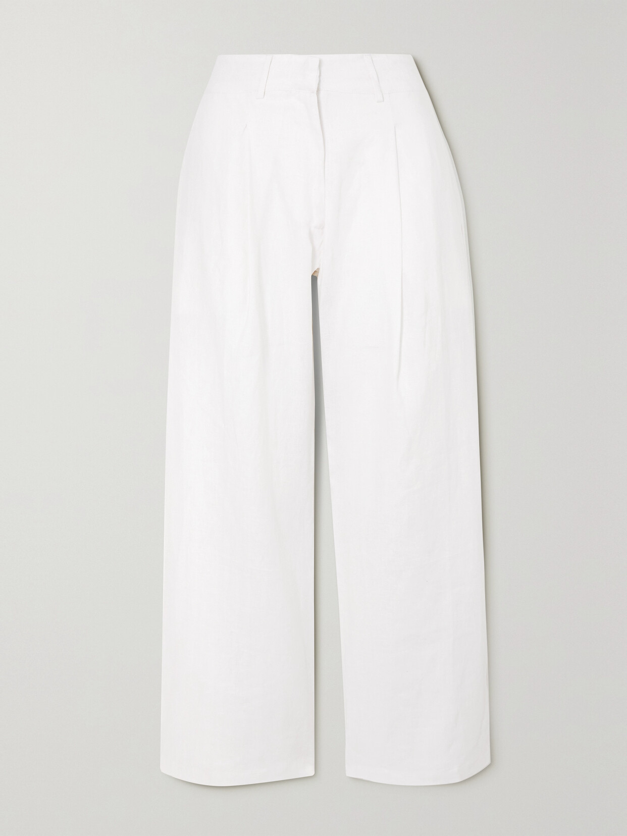 Faithfull The Brand - Francois Linen Wide-leg Pants - White