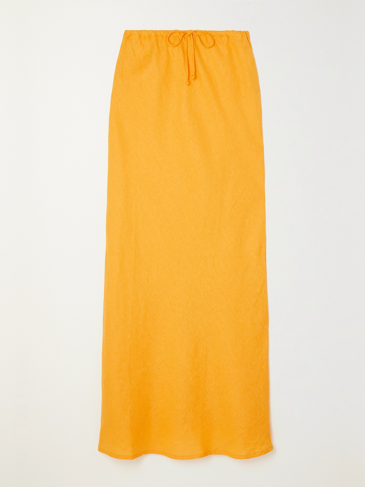 Faithfull The Brand - + Net Sustain Cataline Linen Maxi Skirt - Orange