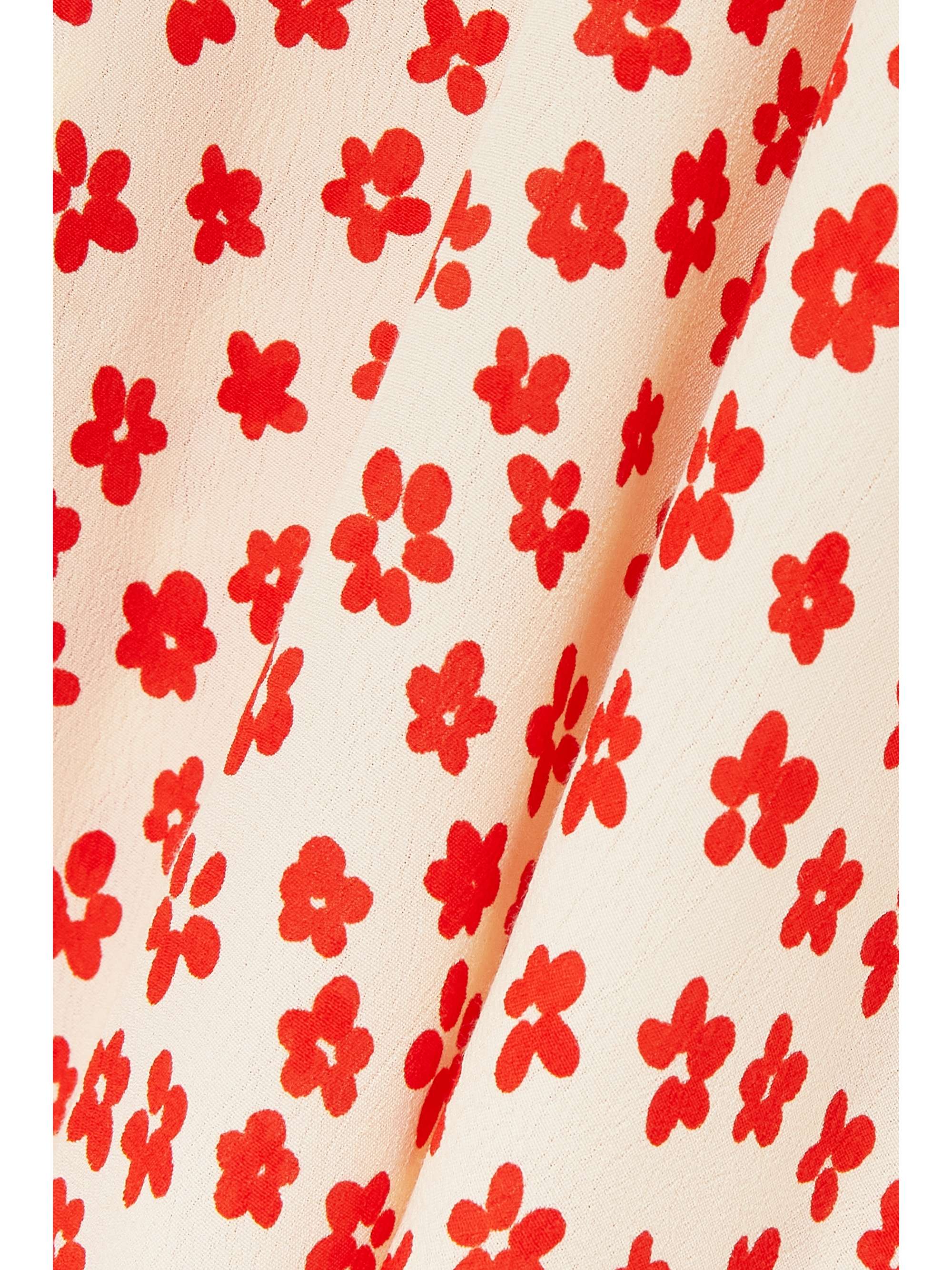 FAITHFULL THE BRAND Lusia floral-print LENZING ECOVERO crepe de chine maxi dress
