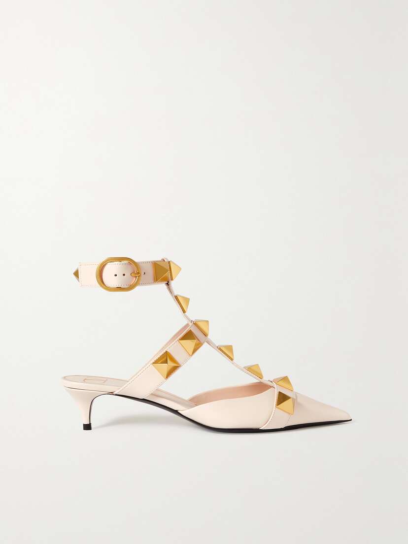 Valentino Garavani Roman Stud Leather Pumps