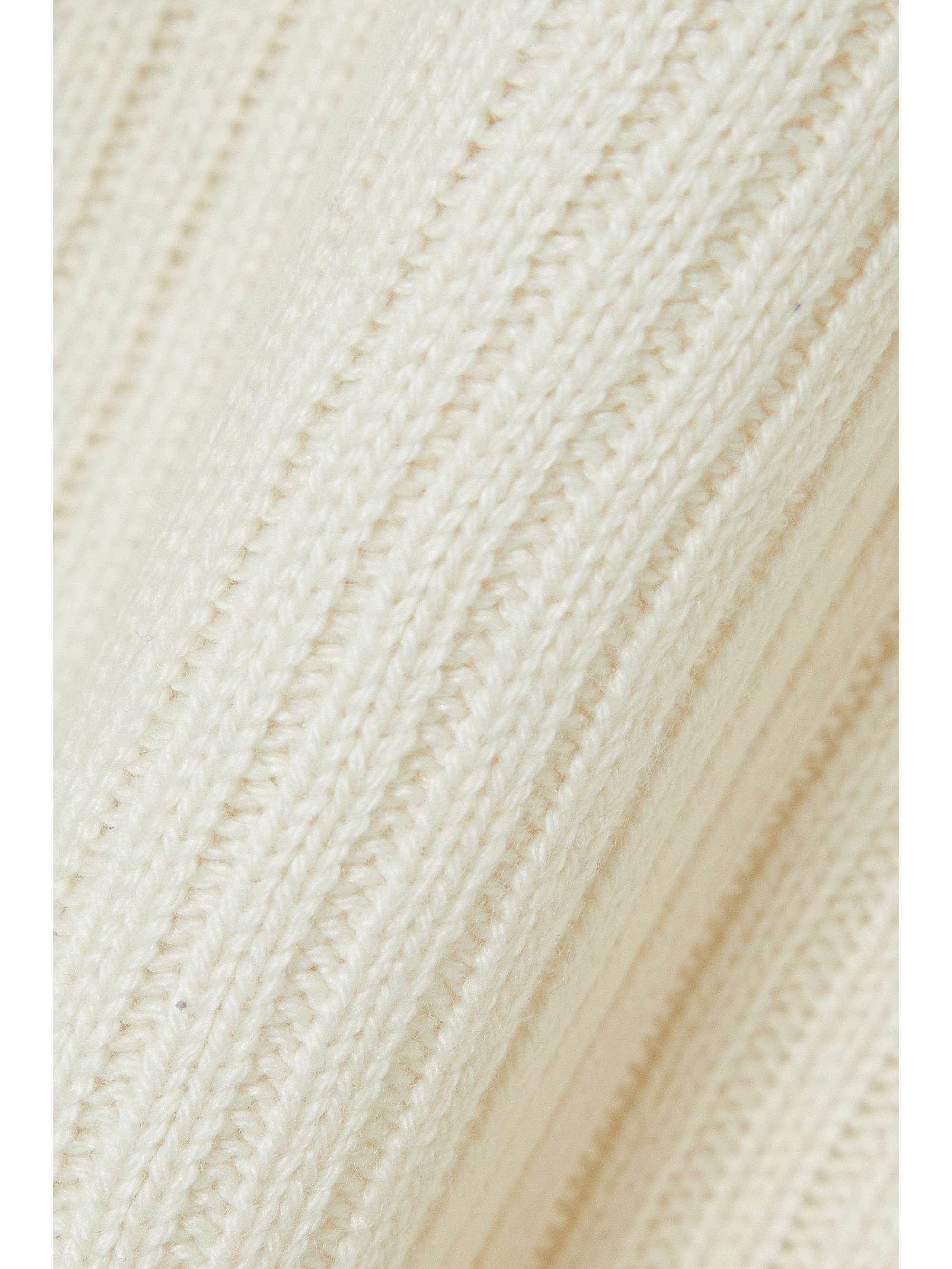 ARCH4 New Apple Ford ribbed silk and cashmere-blend tank