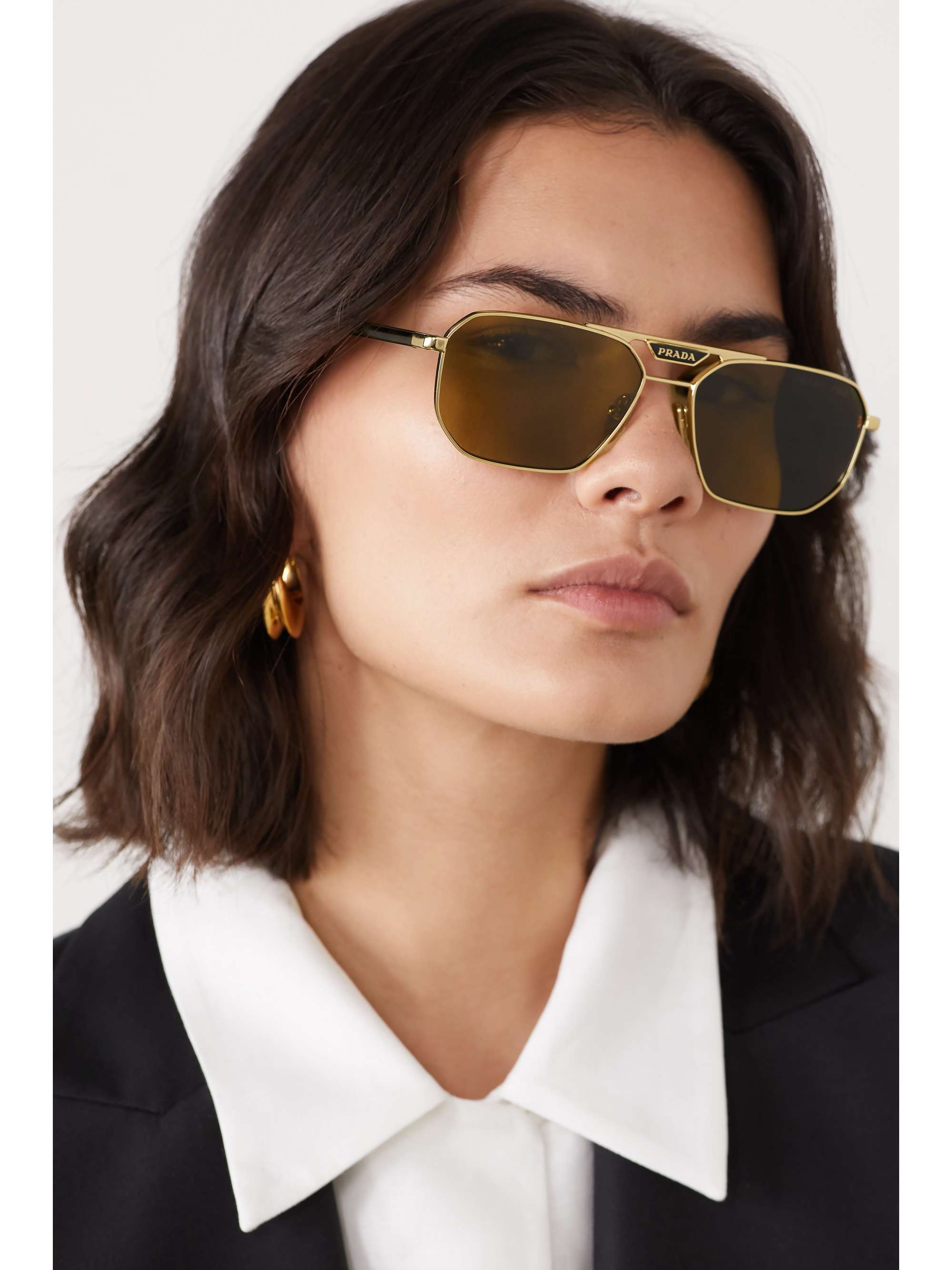 bassin stof Enlighten PRADA EYEWEAR D-frame gold-tone and tortoiseshell acetate sunglasses | NET-A-PORTER bassin stof Enlighten PRADA EYEWEAR D-frame gold-tone and tortoiseshell acetate sunglasses | NET-A-PORTER