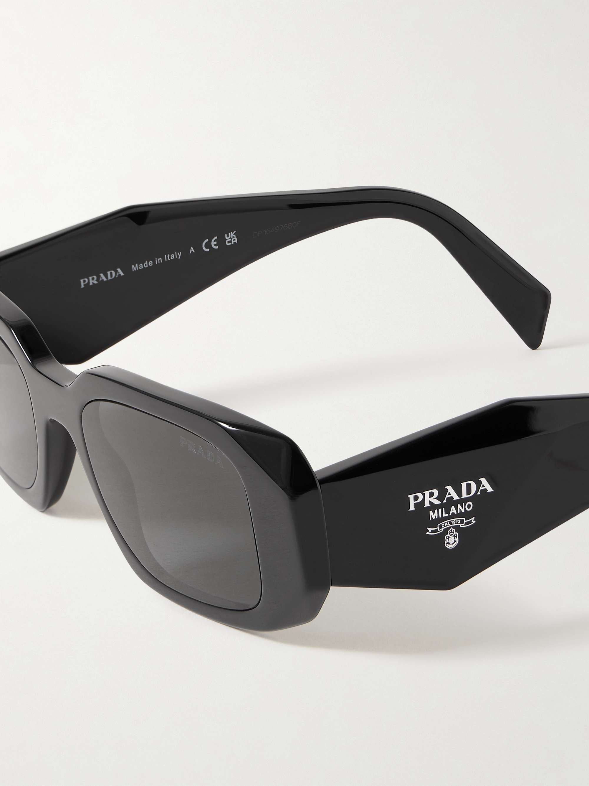 PRADA EYEWEAR Square-frame acetate sunglasses