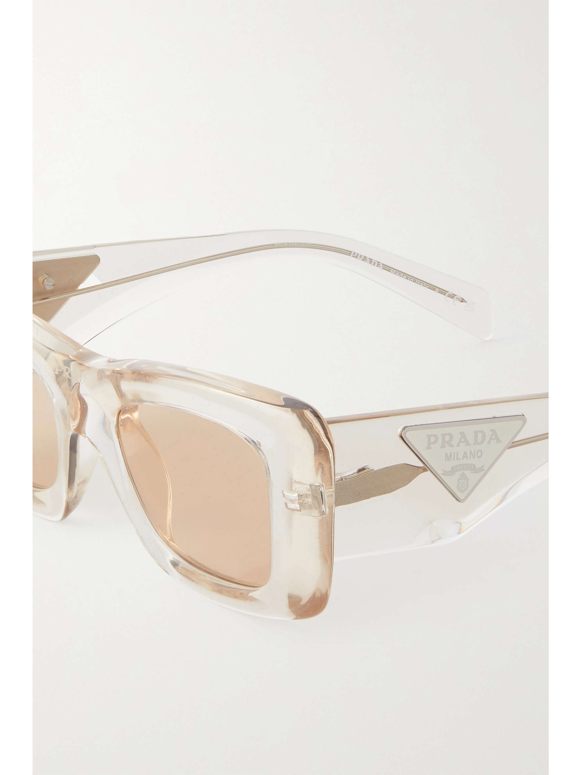 PRADA EYEWEAR Square-frame acetate sunglasses | NET-A-PORTER