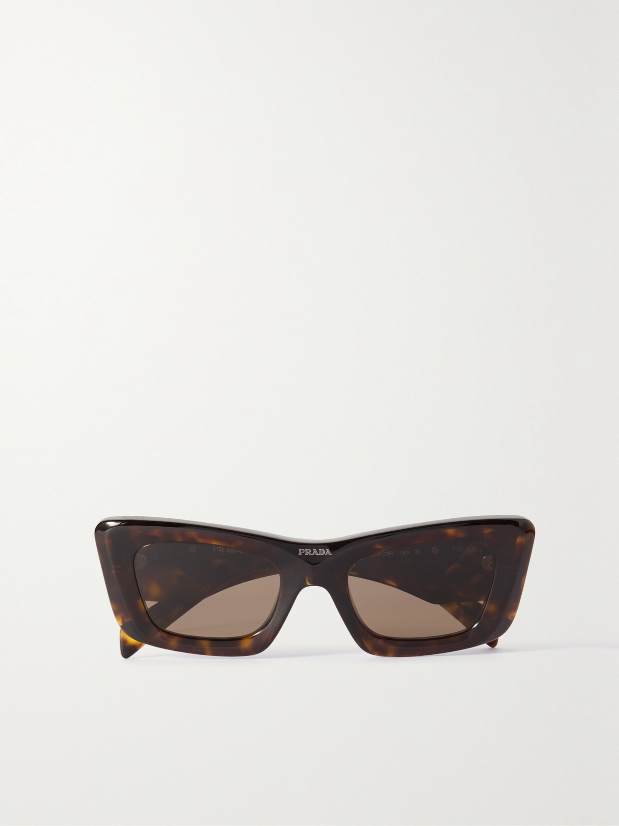 PRADA EYEWEAR - Square-frame Tortoiseshell Acetate Sunglasses - One size