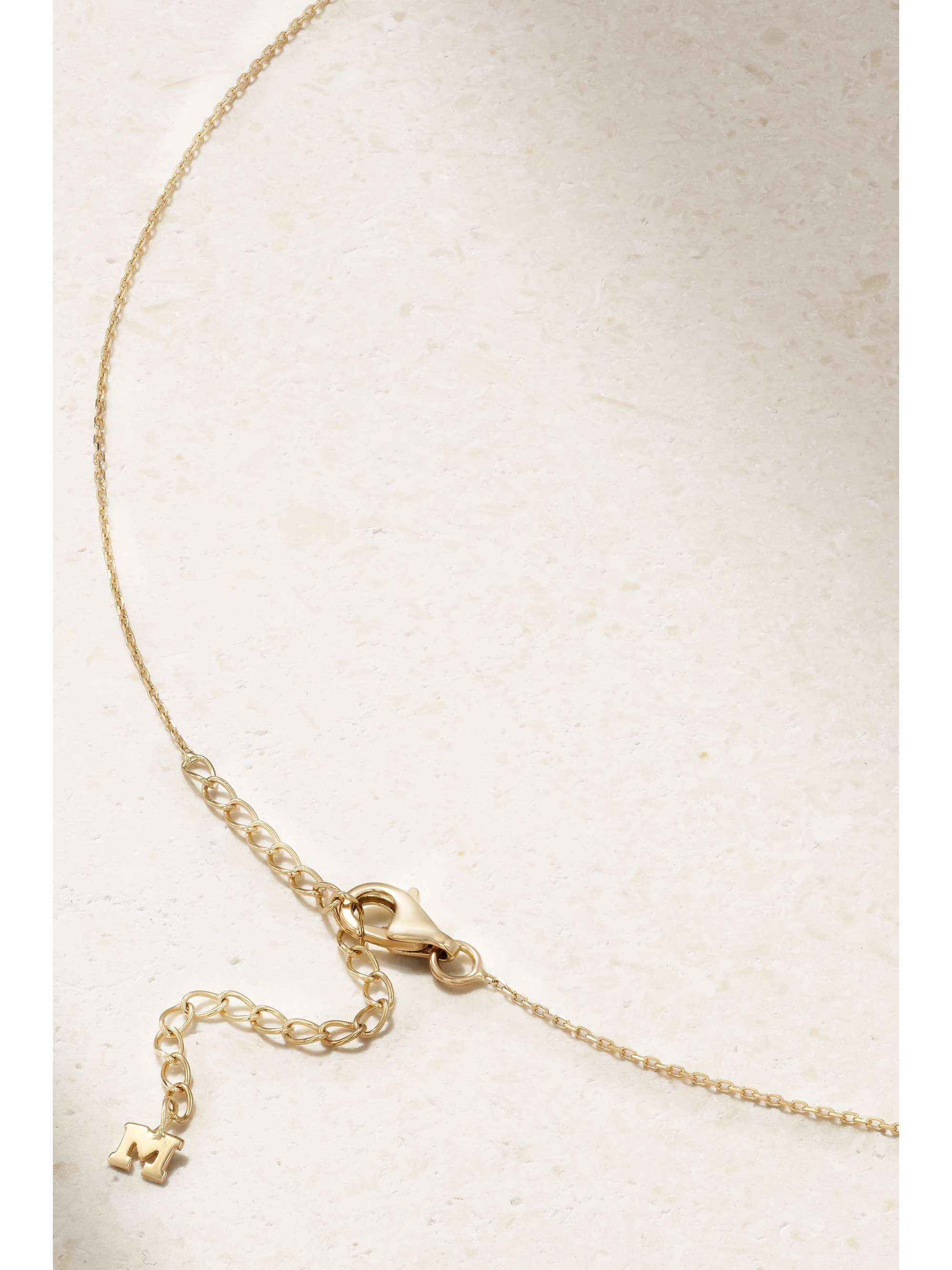 MATEO 14-karat gold topaz necklace