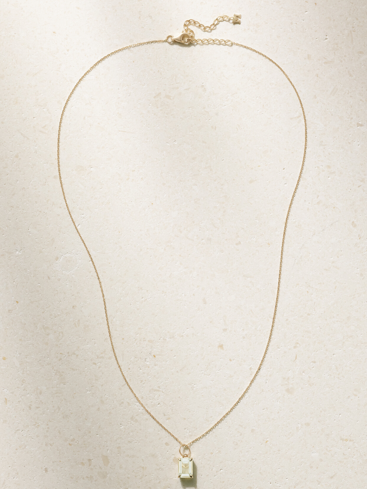 Mateo 14-karat Gold Amethyst Necklace