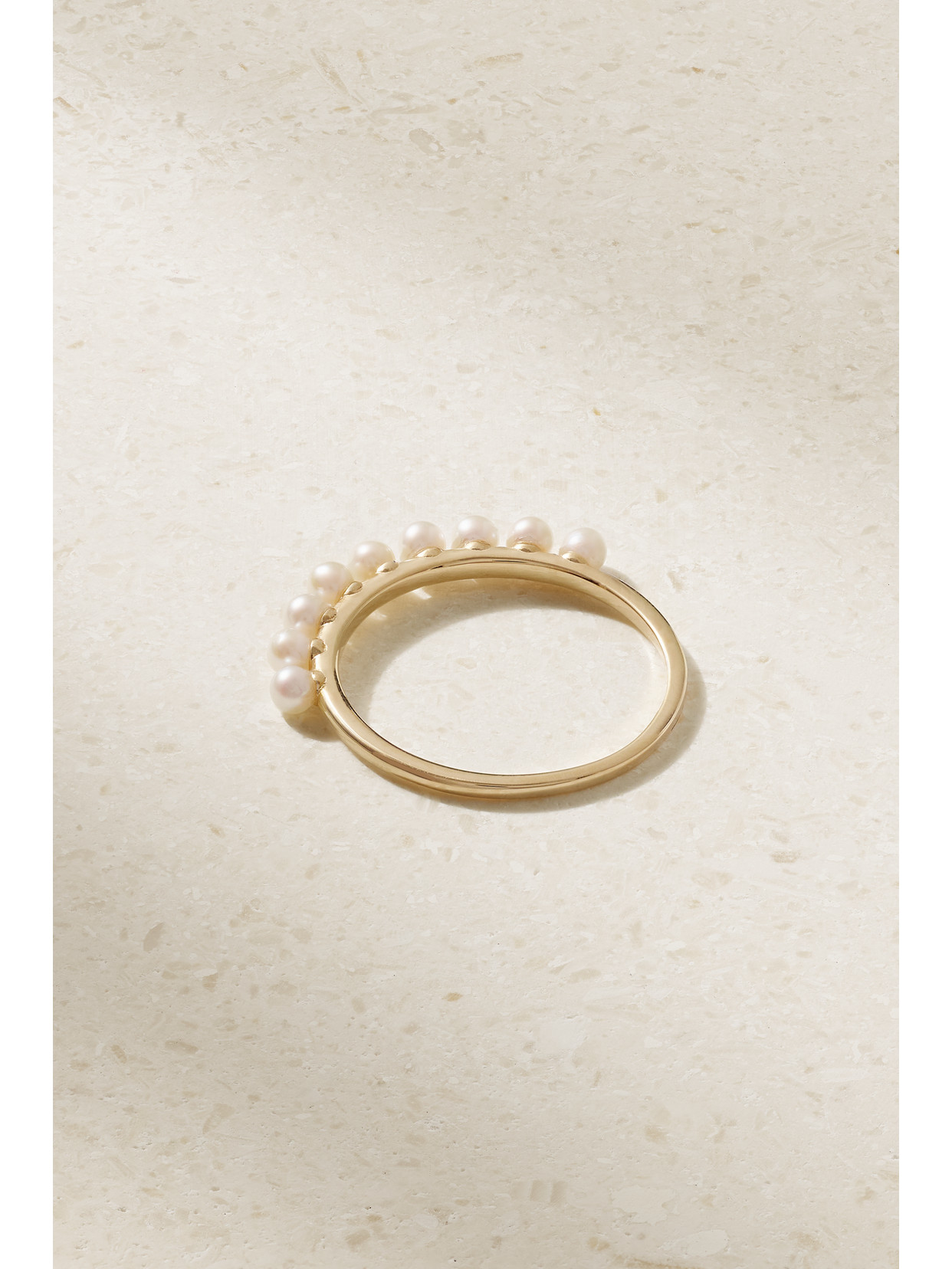Mateo 14-karat Gold Pearl Ring In Gold