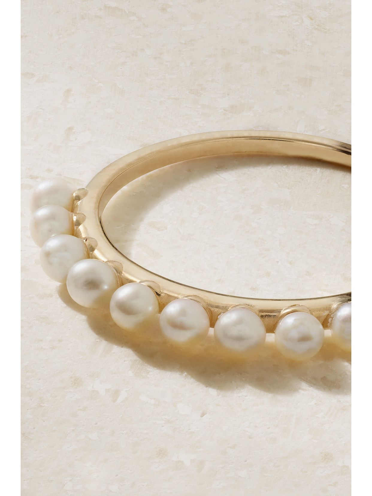 Shop Mateo 14-karat Gold Pearl Ring