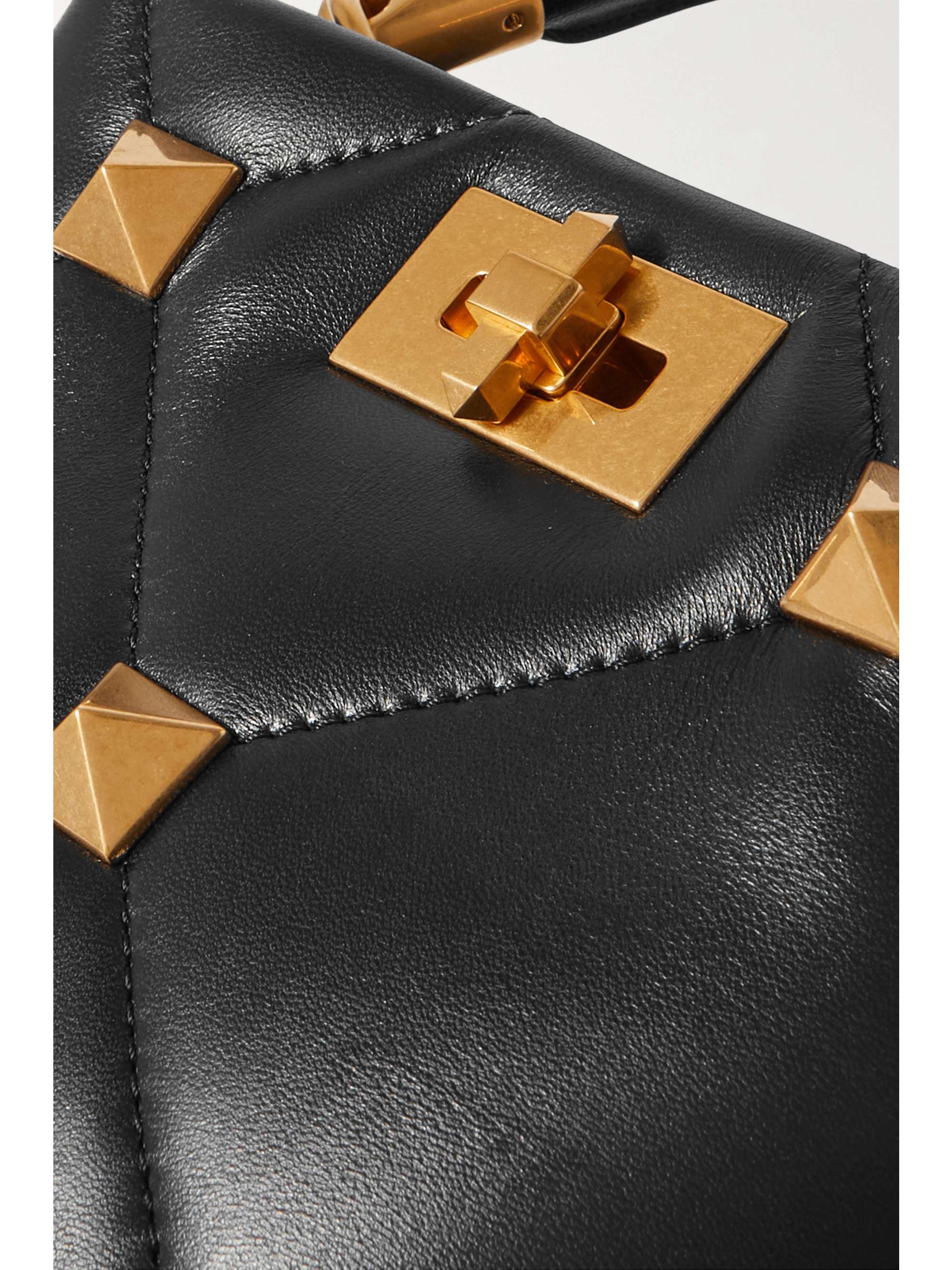 VALENTINO GARAVANI Valentino Garavani Roman Stud small quilted leather tote