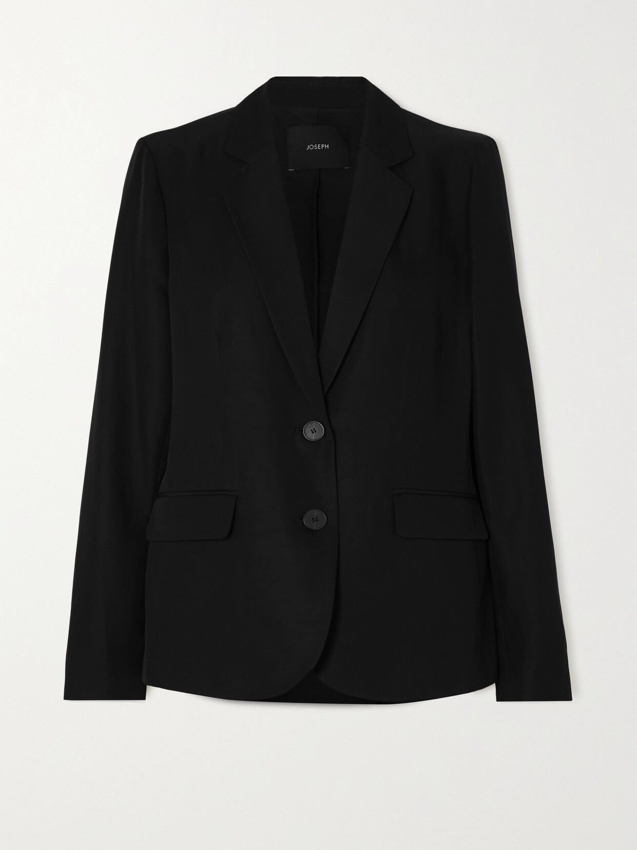 Joseph - Belmore Silk And Cotton-blend Blazer - Black