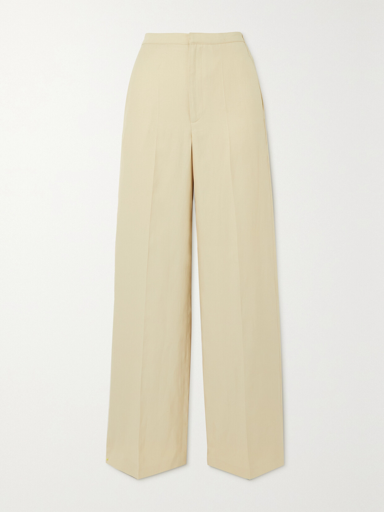 LOULOU STUDIO + Net Sustain Aiwa Twill Wide-leg Pants - Neutrals