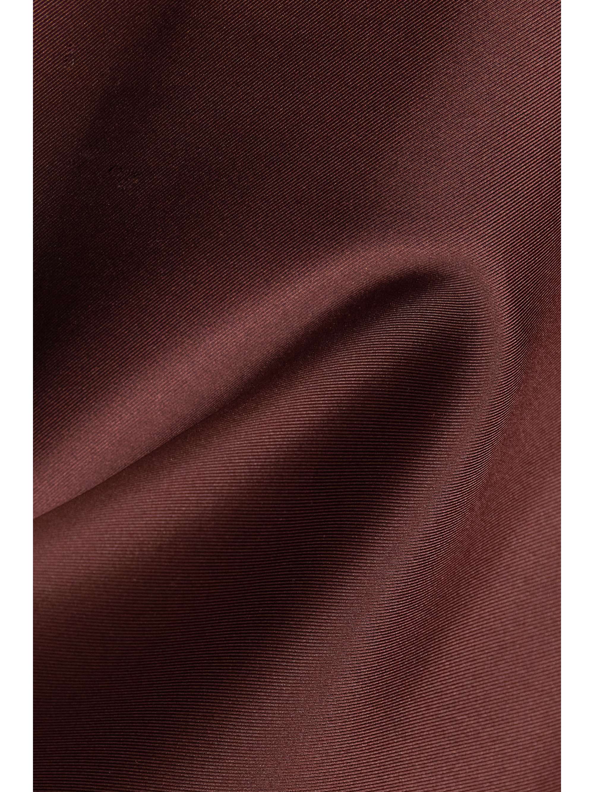 LOULOU DE SAISON Silk-twill maxi dress