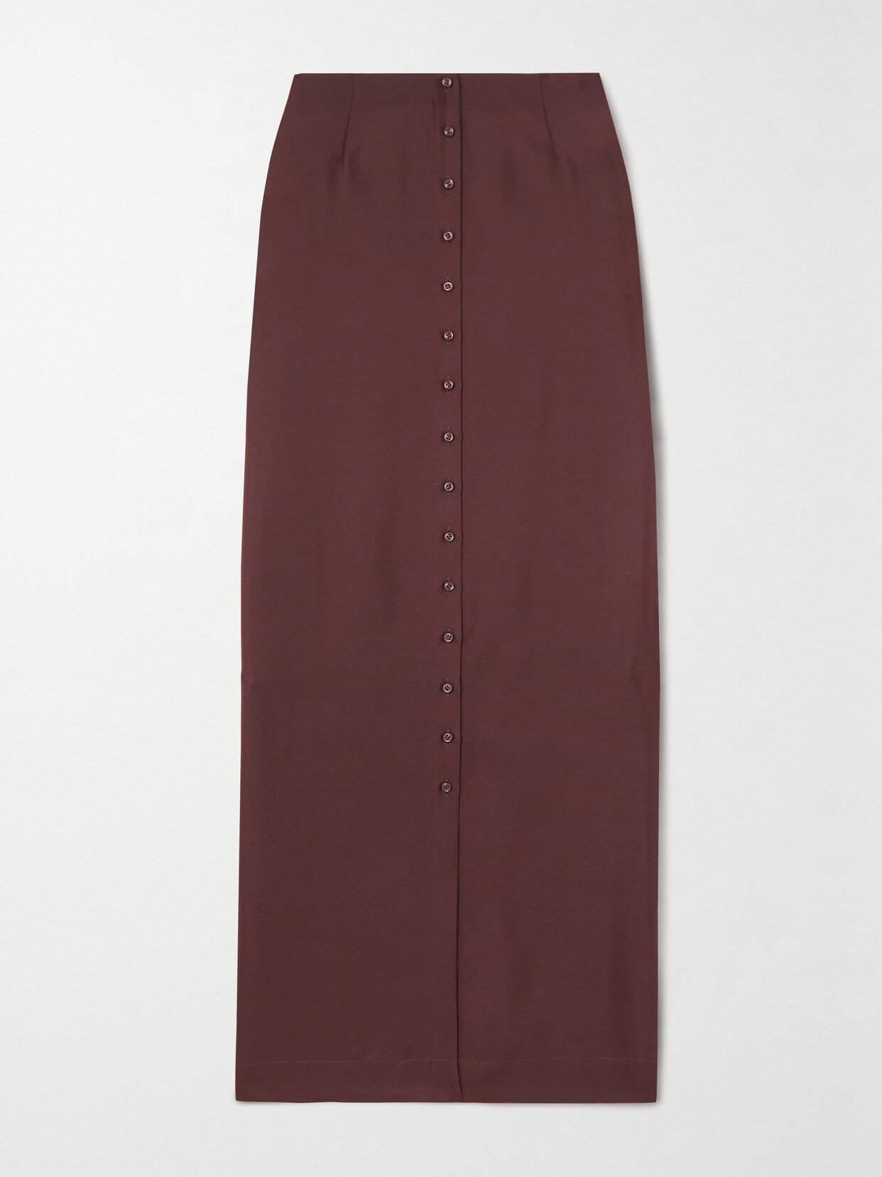 LOULOU STUDIO Naroi Silk-twill Maxi Skirt