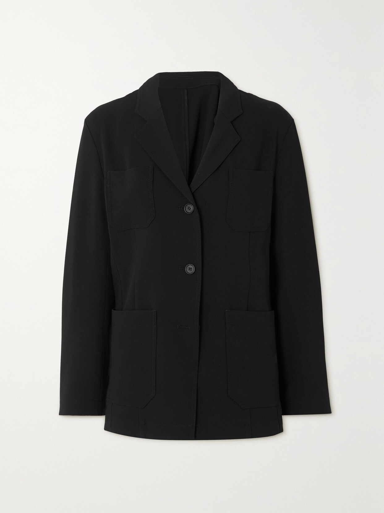 TOTEME - Crepe Blazer - Black
