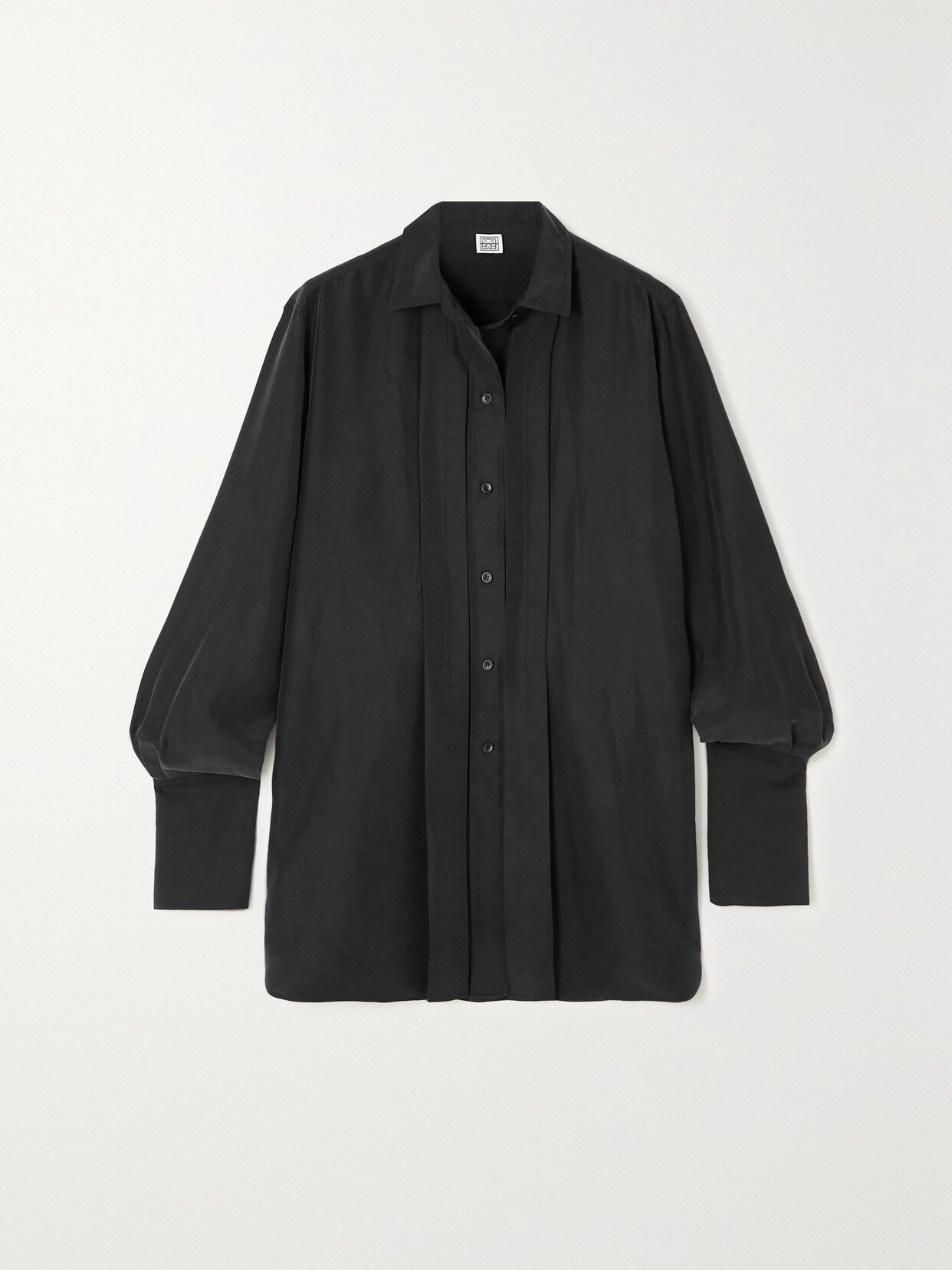 TOTEME Silk Shirt - Black
