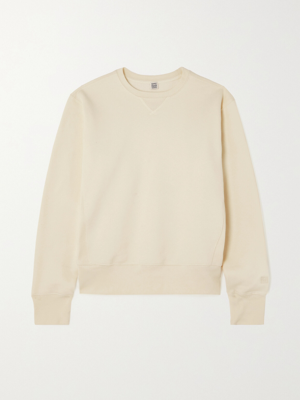 TOTEME - Organic Cotton-jersey Sweatshirt - Off-white