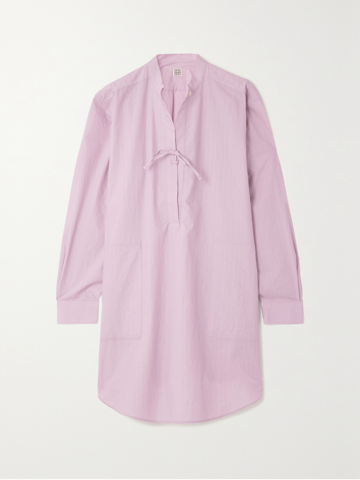 Totême Mini Tunic Dress In Purple
