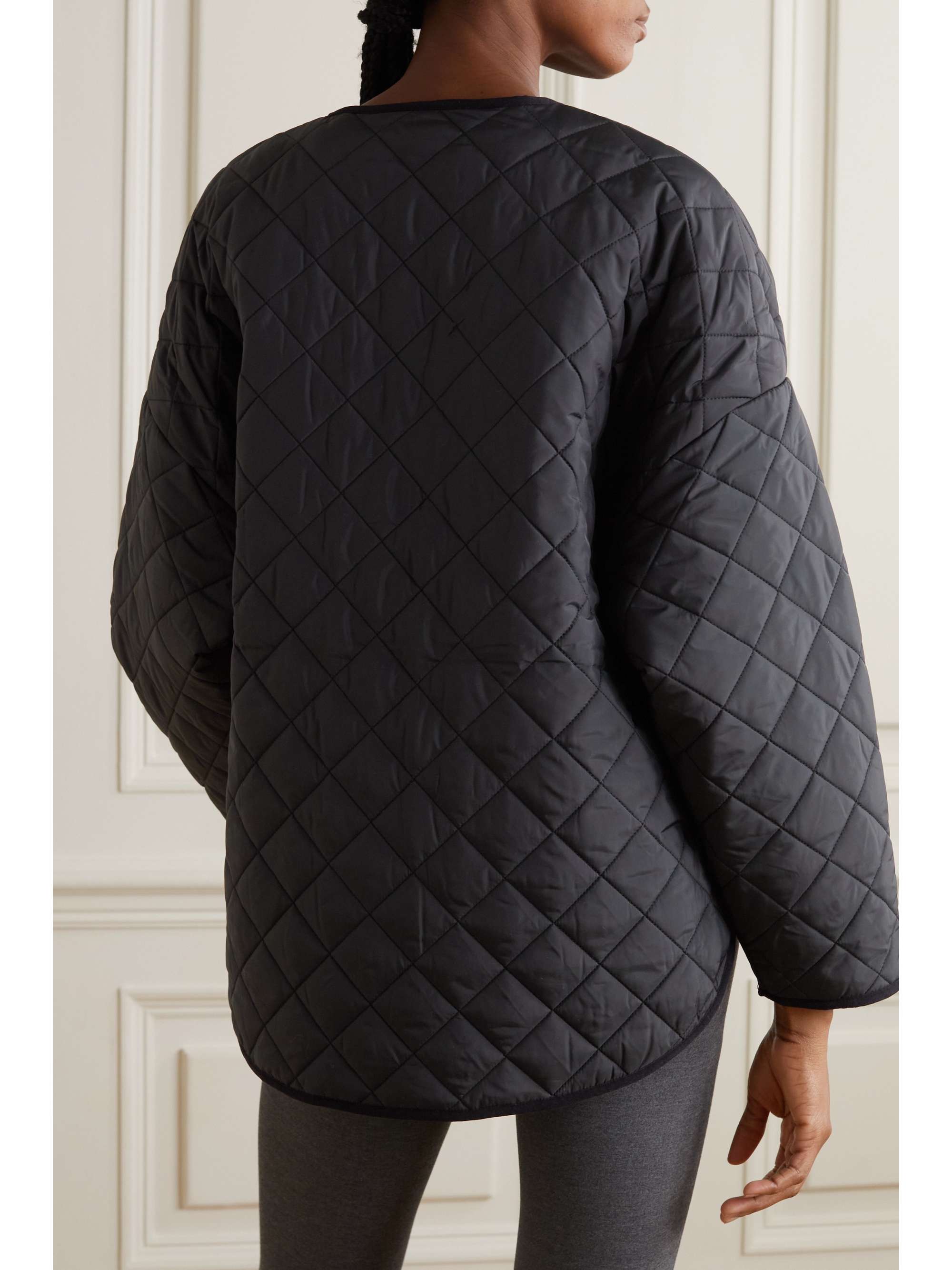TOTEME Quilted recycled shell jacket