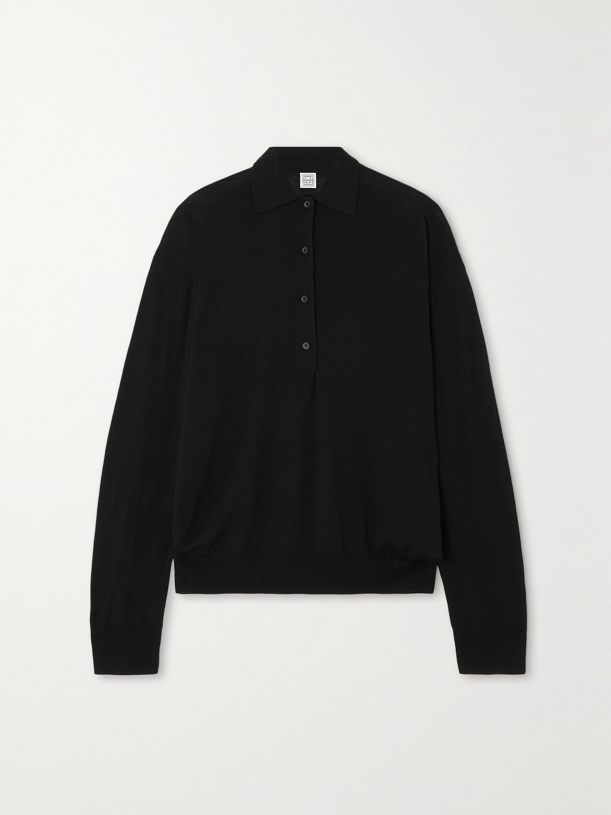 TOTEME - Merino Wool Sweater - Black