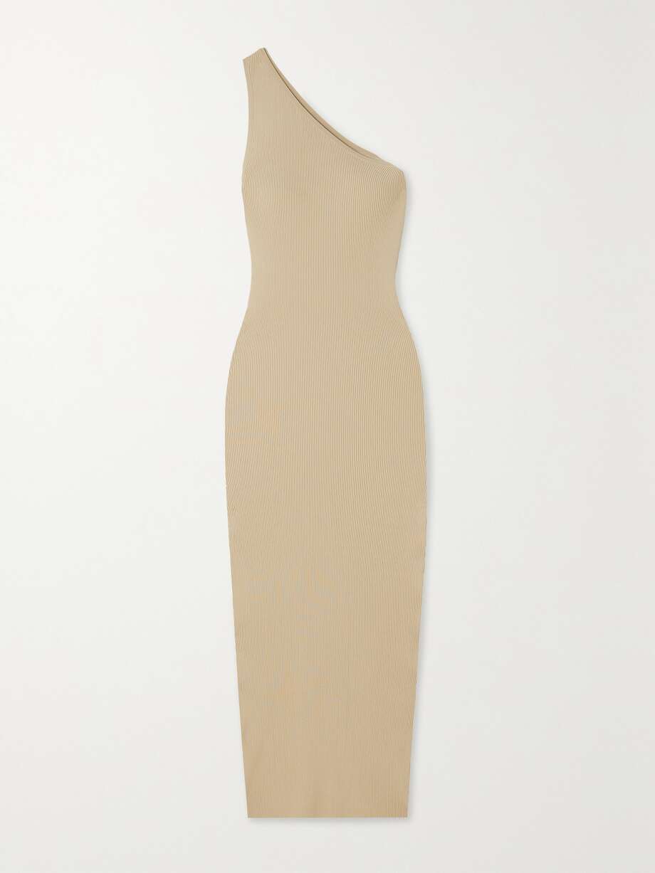 Ribbed Midi Dress