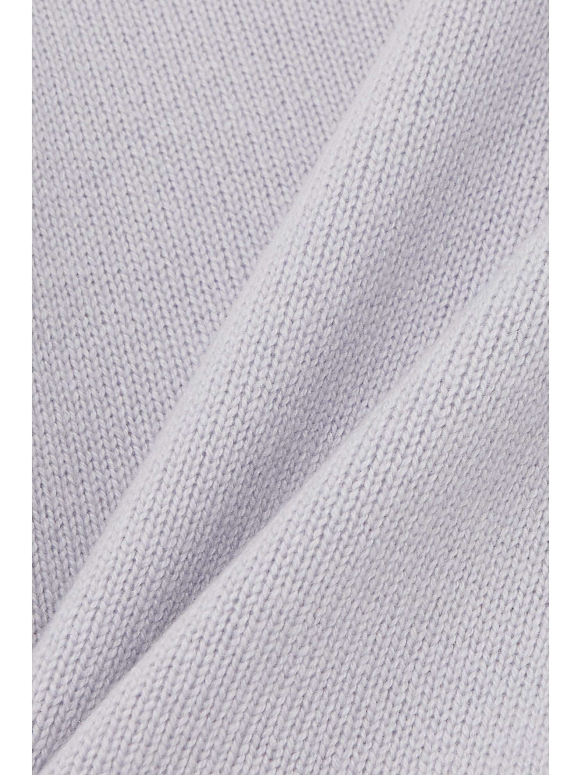 THEORY Shrunken wool and cashmereblend sweater NETAPORTER