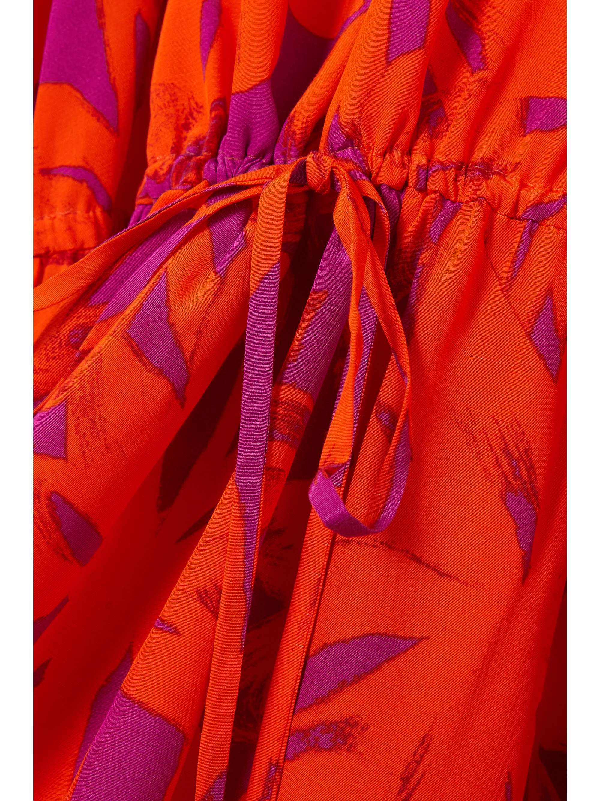 DIANE VON FURSTENBERG Sydney floral-print crepe mini dress