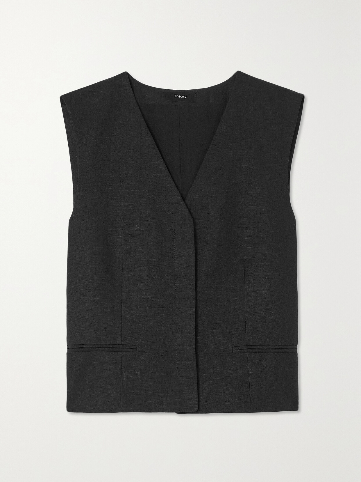 Theory Galena Linen Vest
