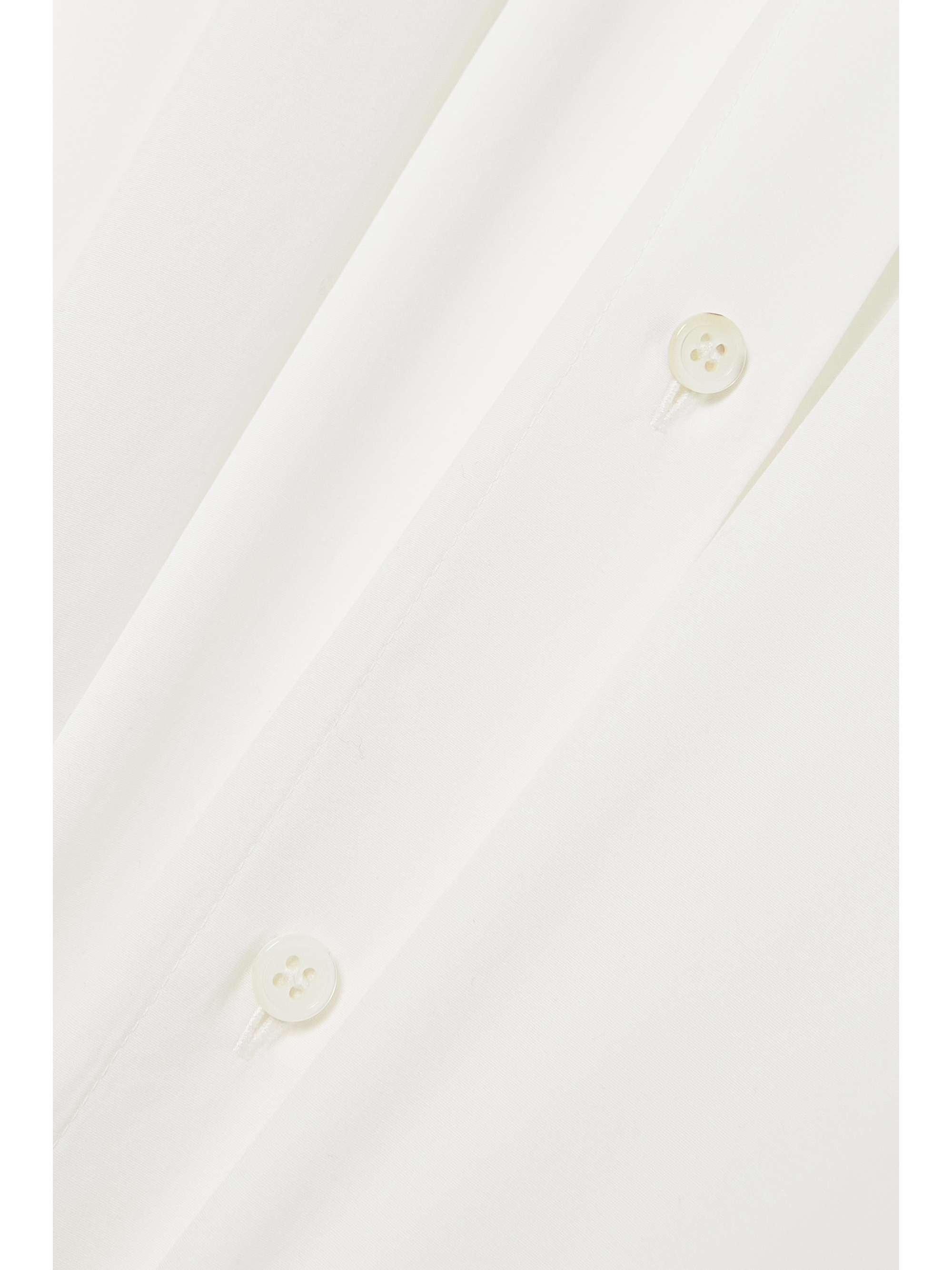 THEORY Oversized cotton-poplin shirt
