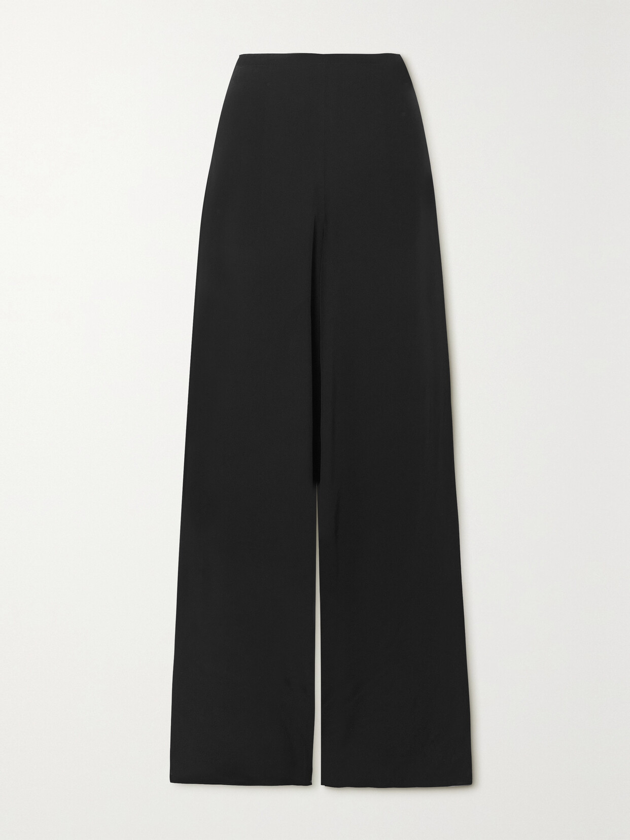 Theory - Crepe Wide-leg Pants - Black