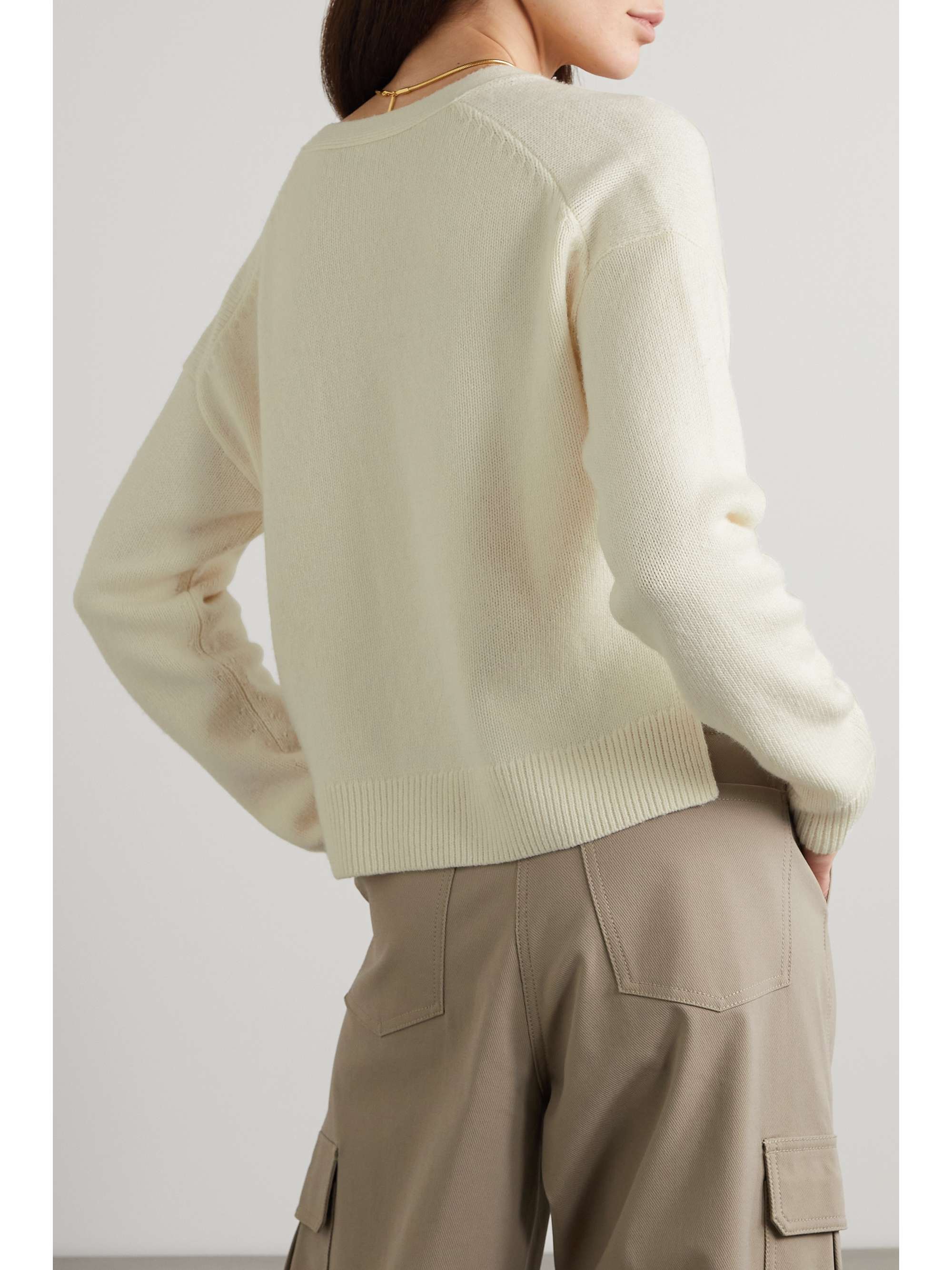 THEORY Hanelee wool and cashmere-blend cardigan