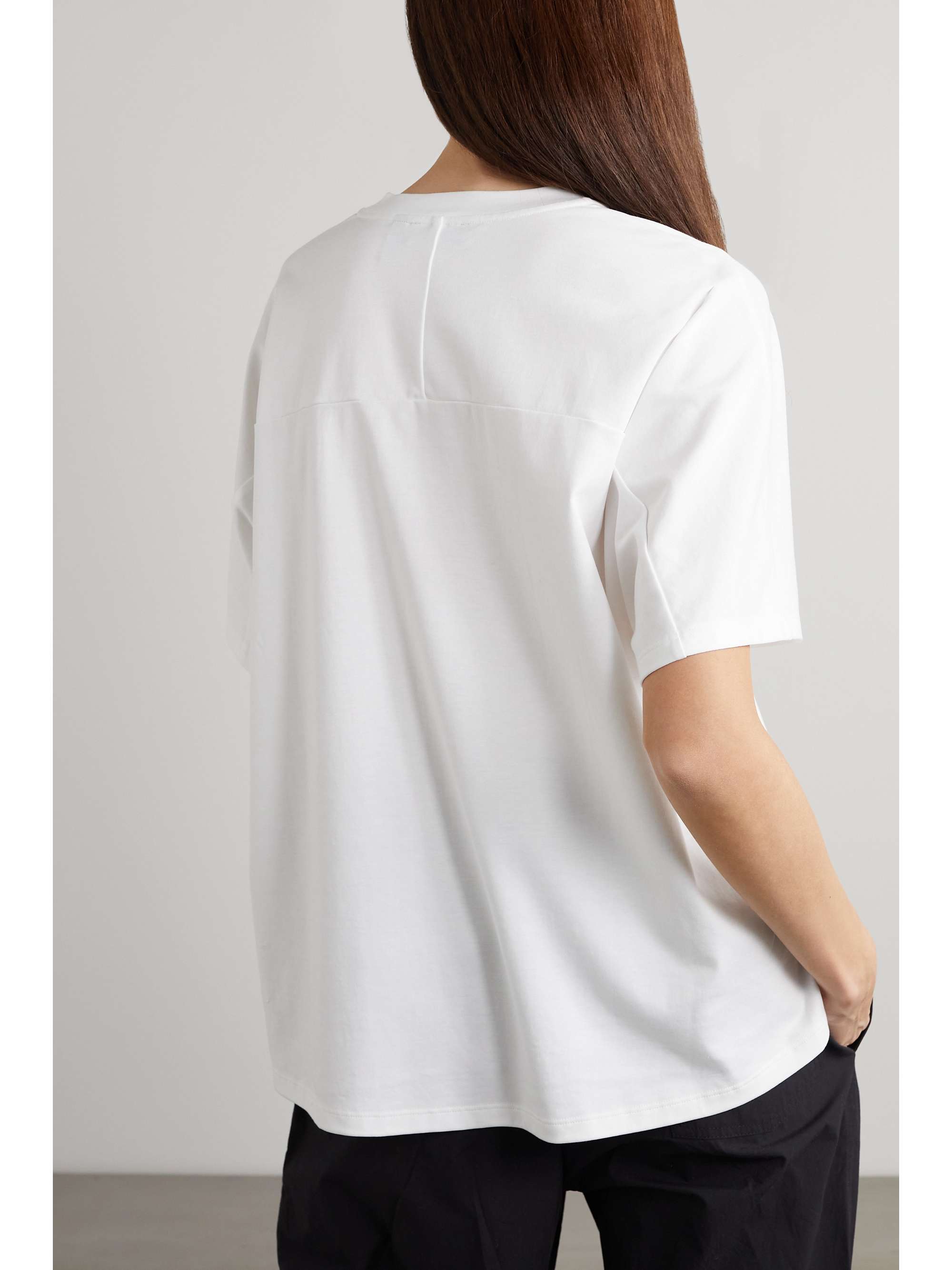 THEORY Oversized cotton-jersey T-shirt | NET-A-PORTER