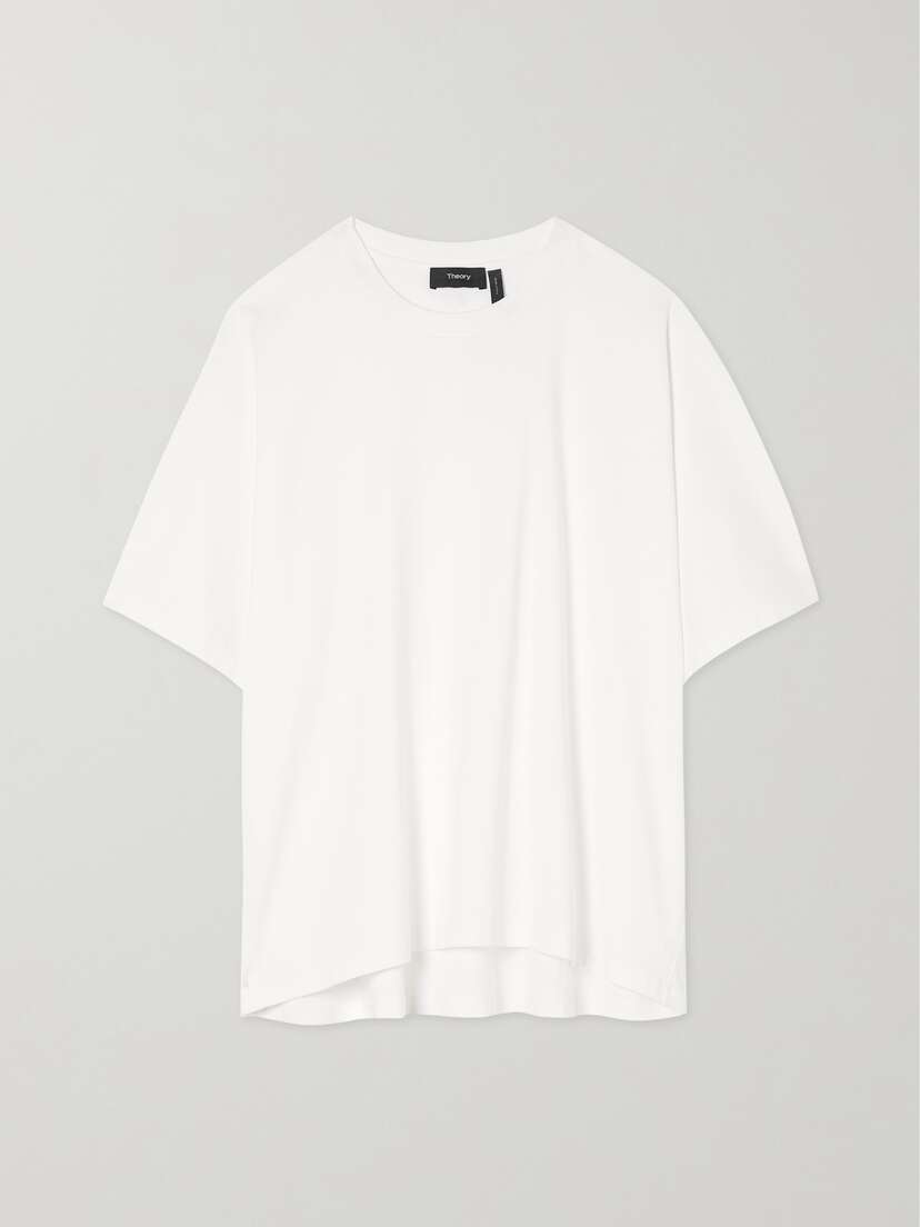 Theory Oversized Cotton-jersey T-shirt